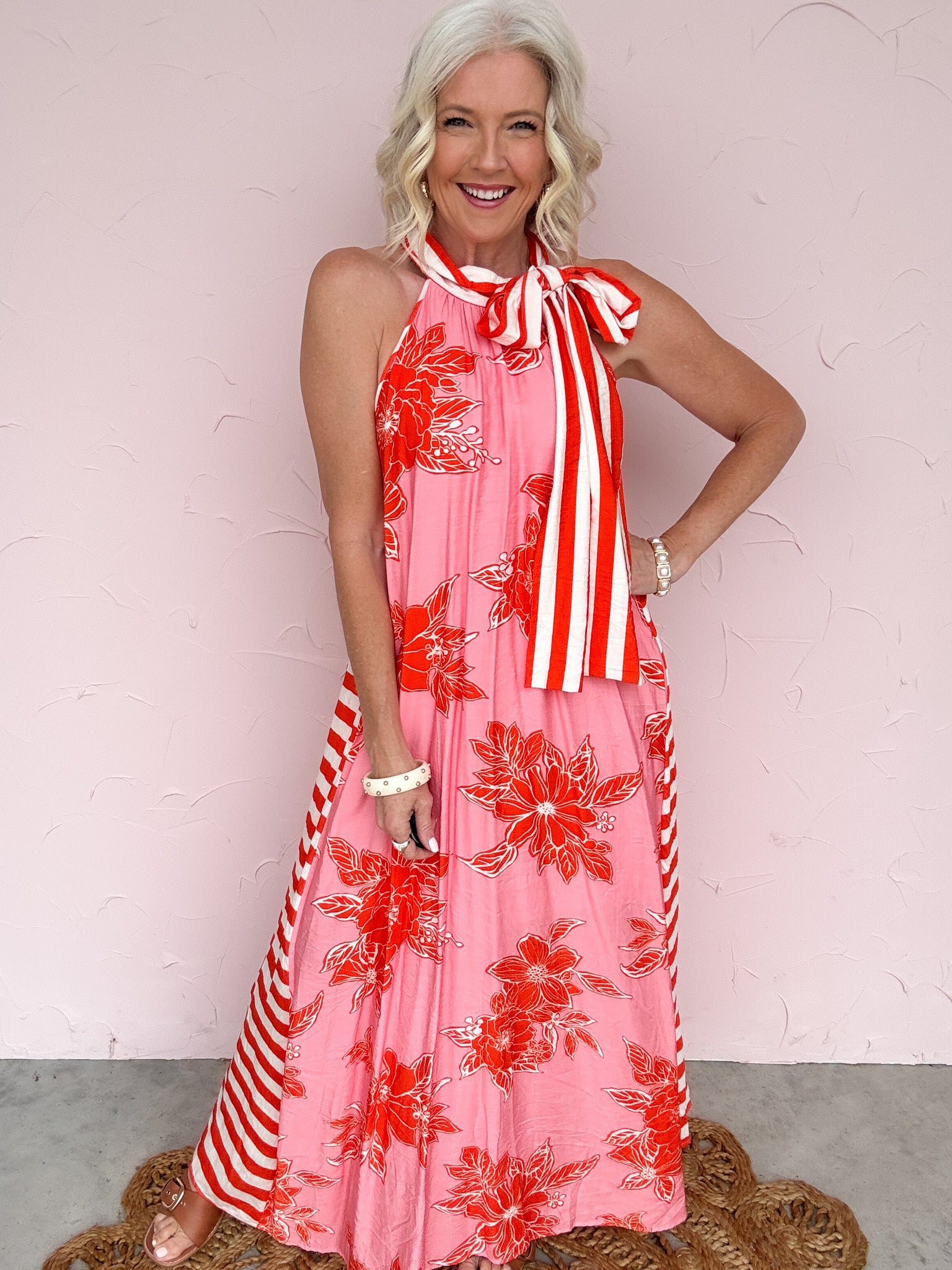 Riviera Rosé Dress