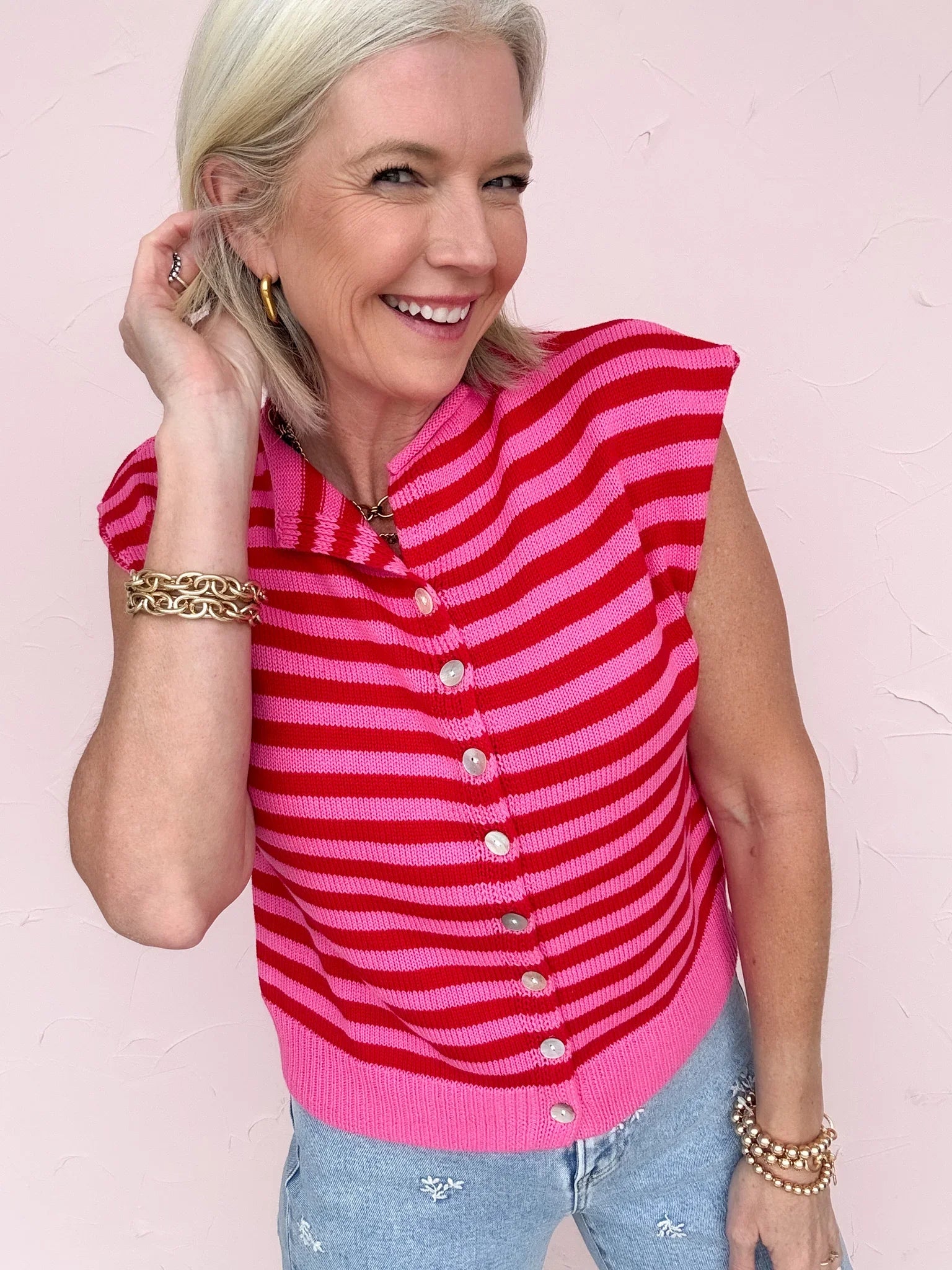 Weekend Rally Stripe Top