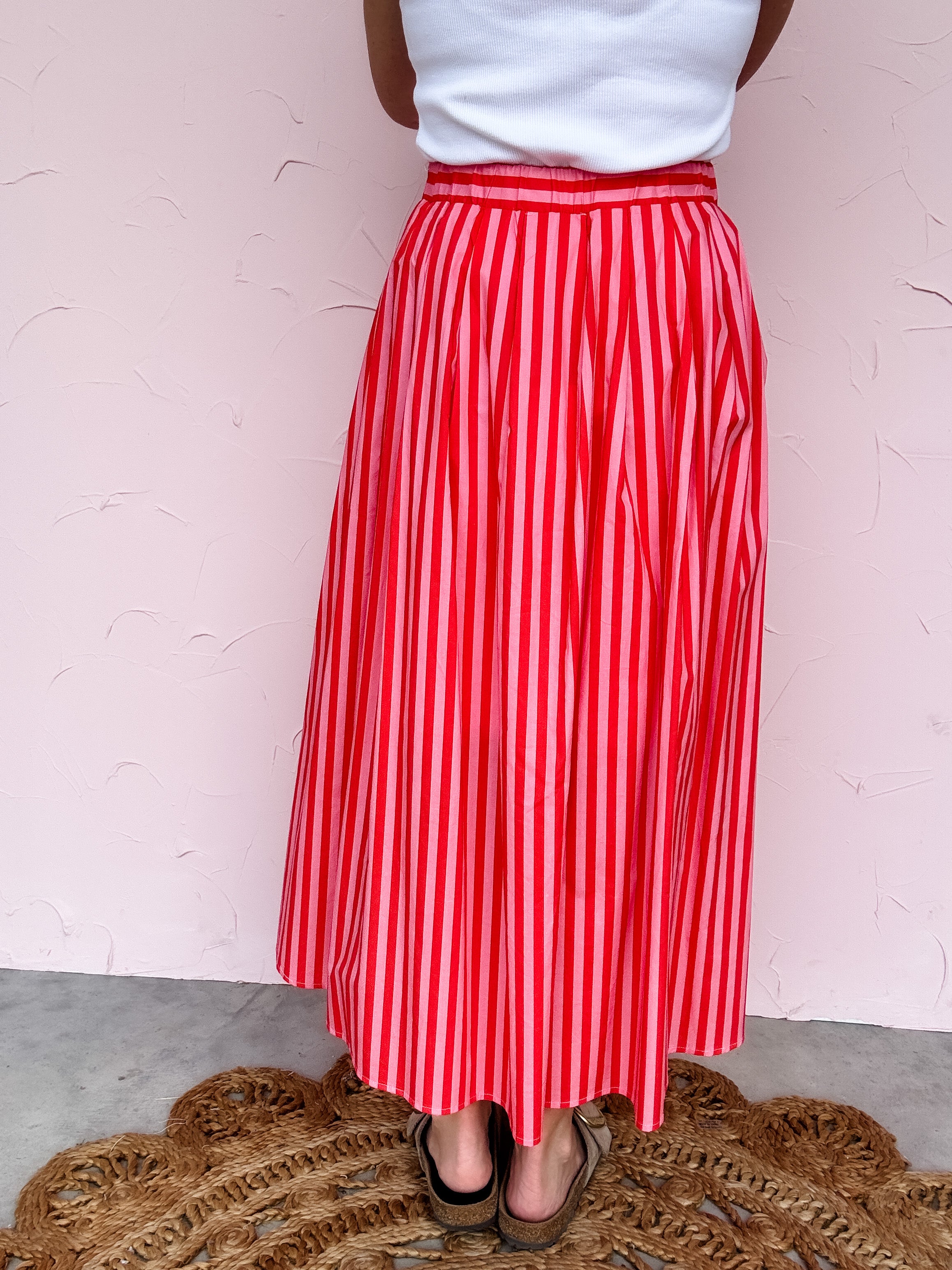 Coral Cabana Skirt