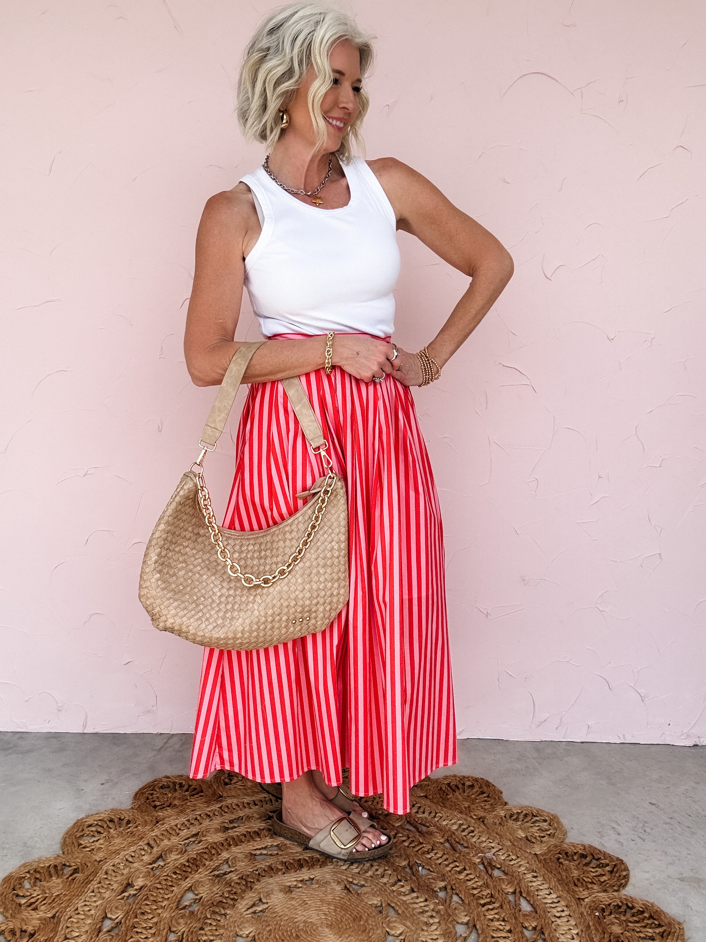 Coral Cabana Skirt