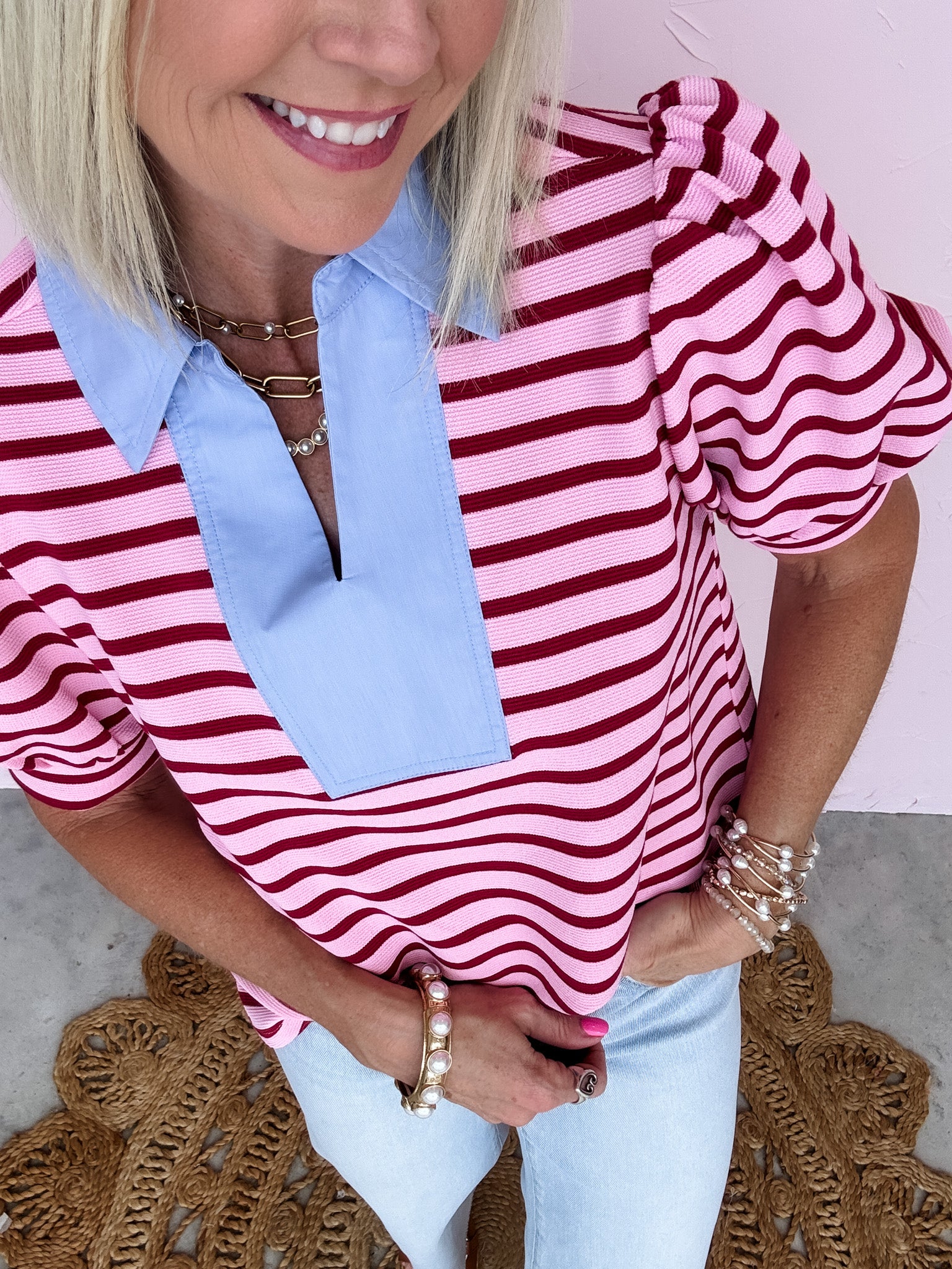 Perfect Pair Stripe Top