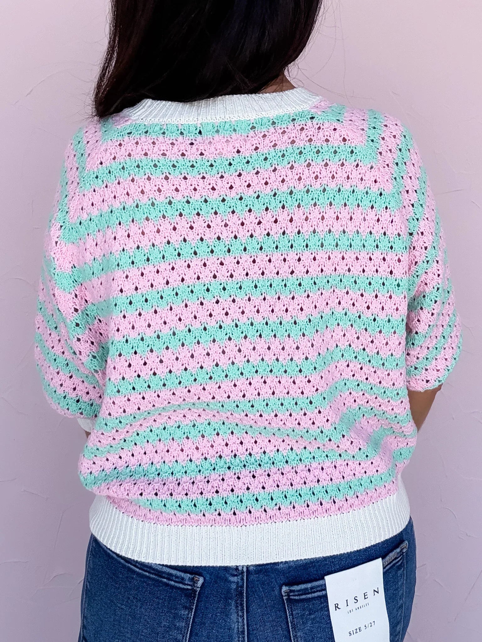 Pastel Parade Knit Top- 30% OFF
