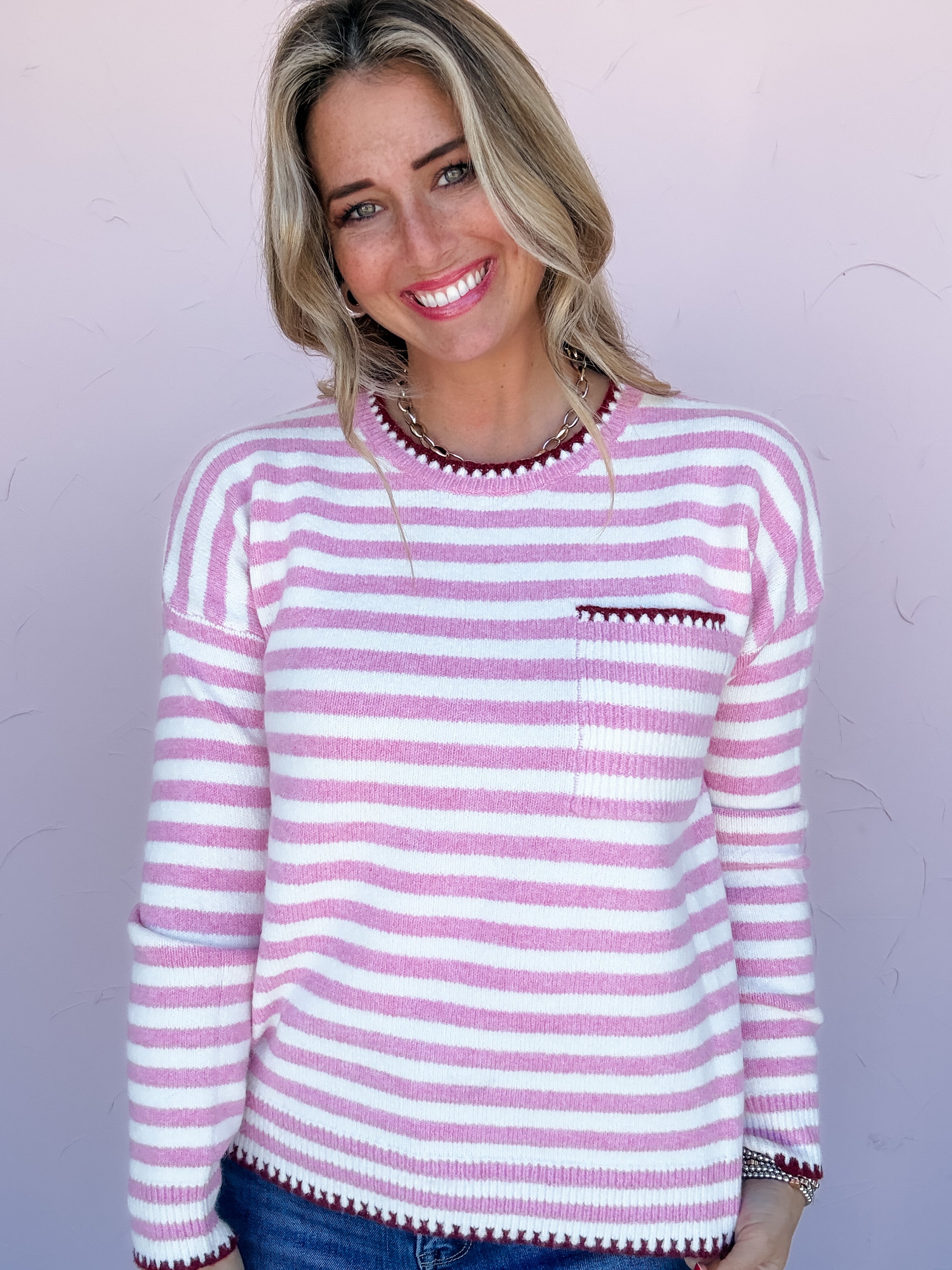 Sweetheart Stitch Sweater