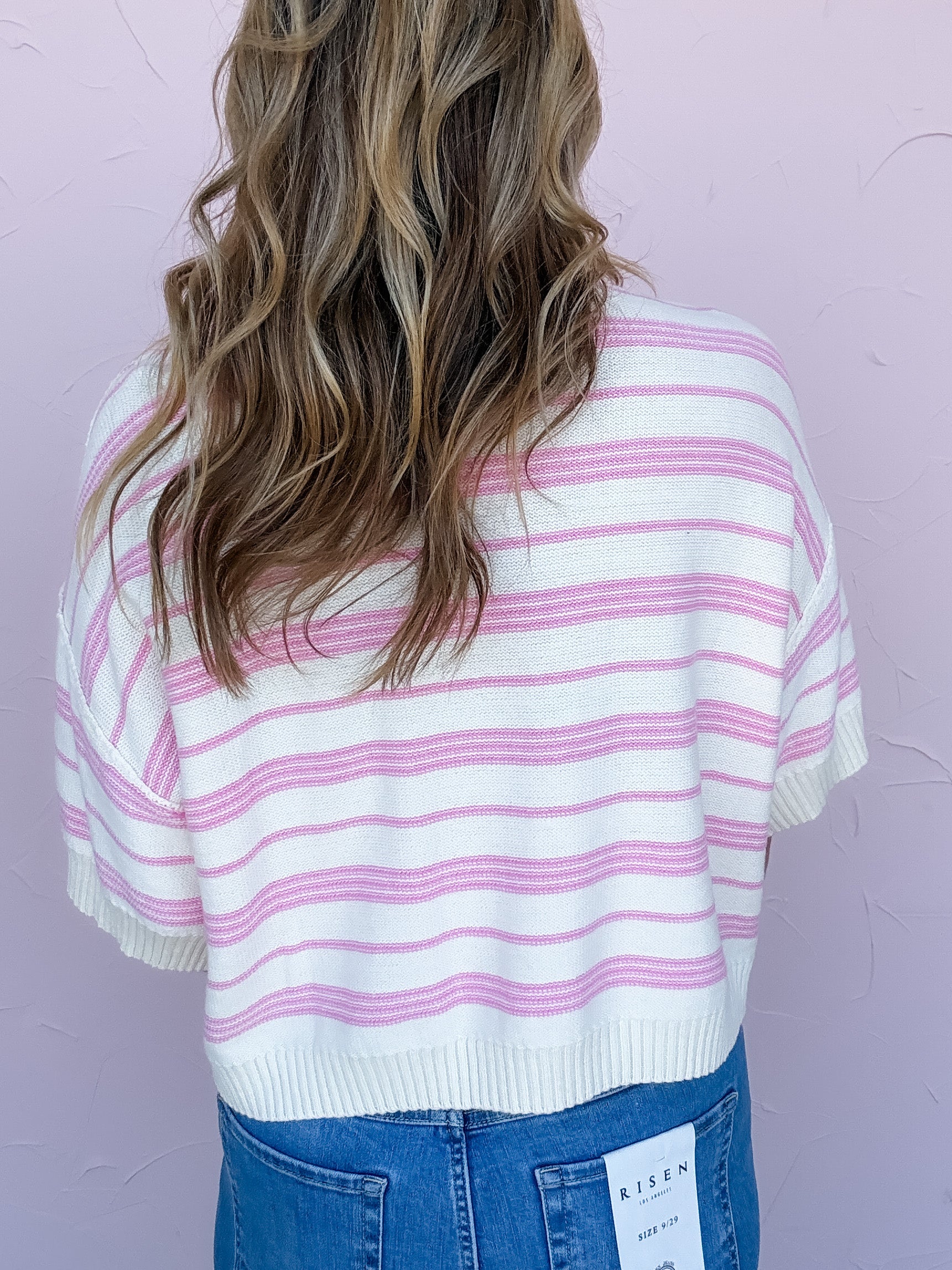 Rosy Outlook Knit Top