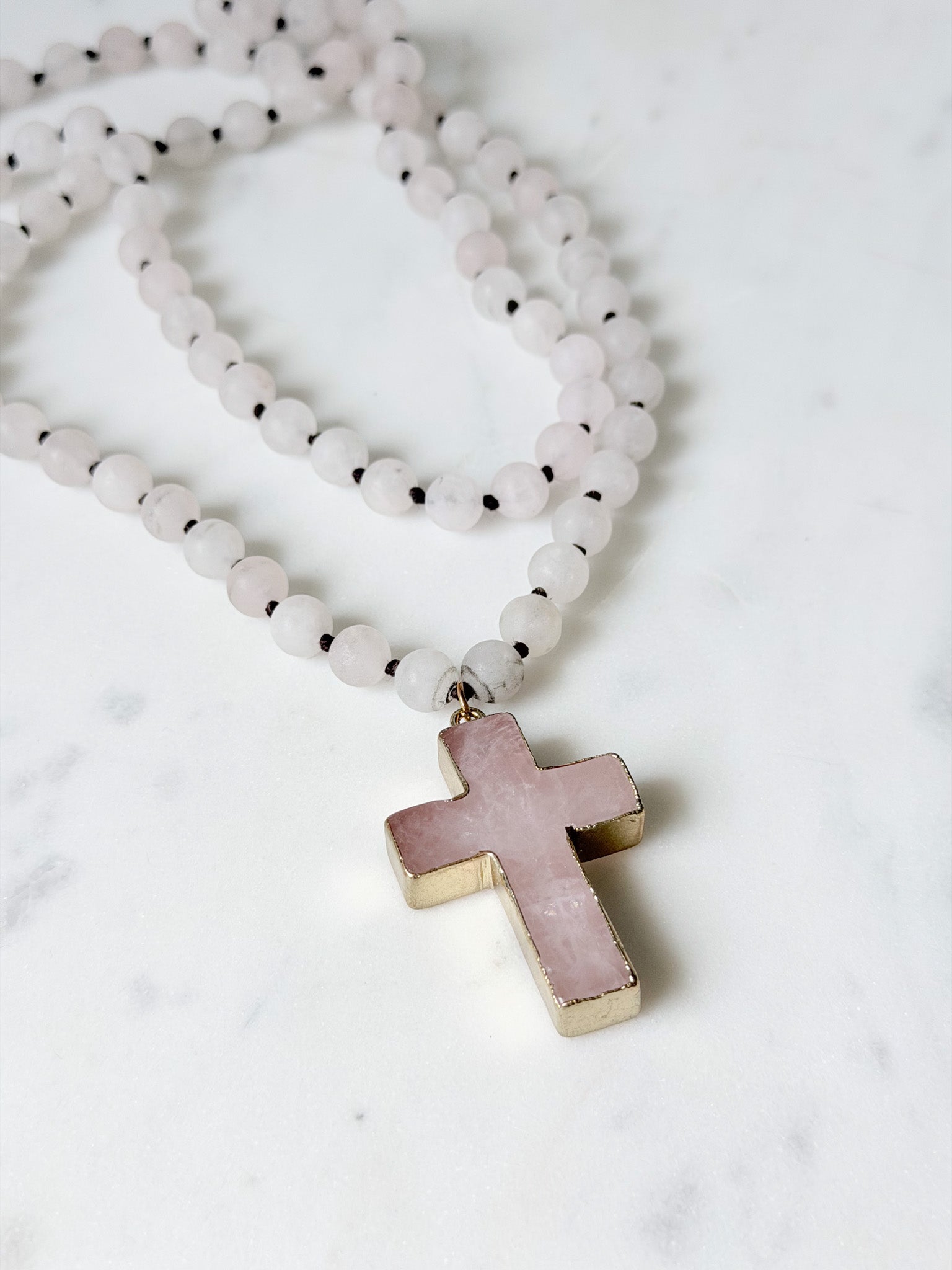 Whispering Stone Necklace | Rosewater