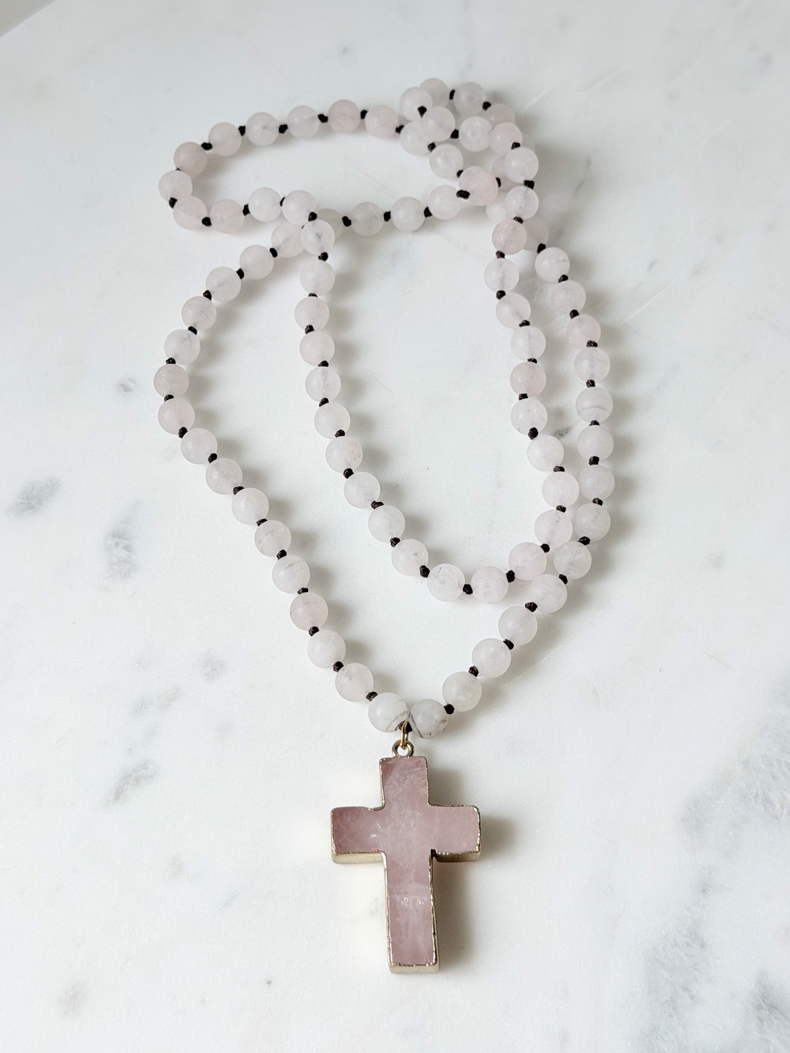 Whispering Stone Necklace | Rosewater