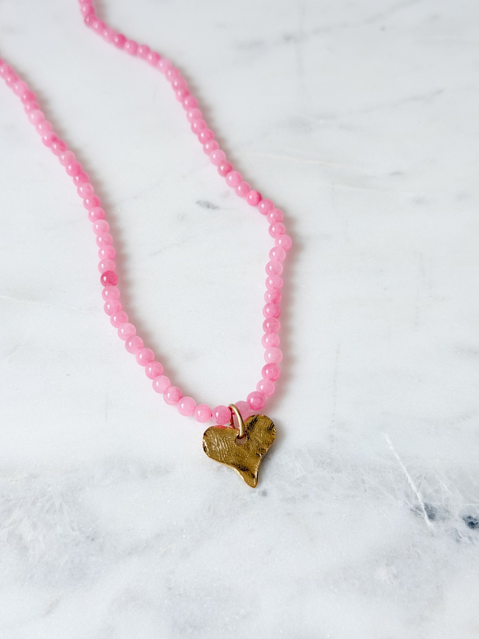 Blushing Heart Necklace | Susan Shaw