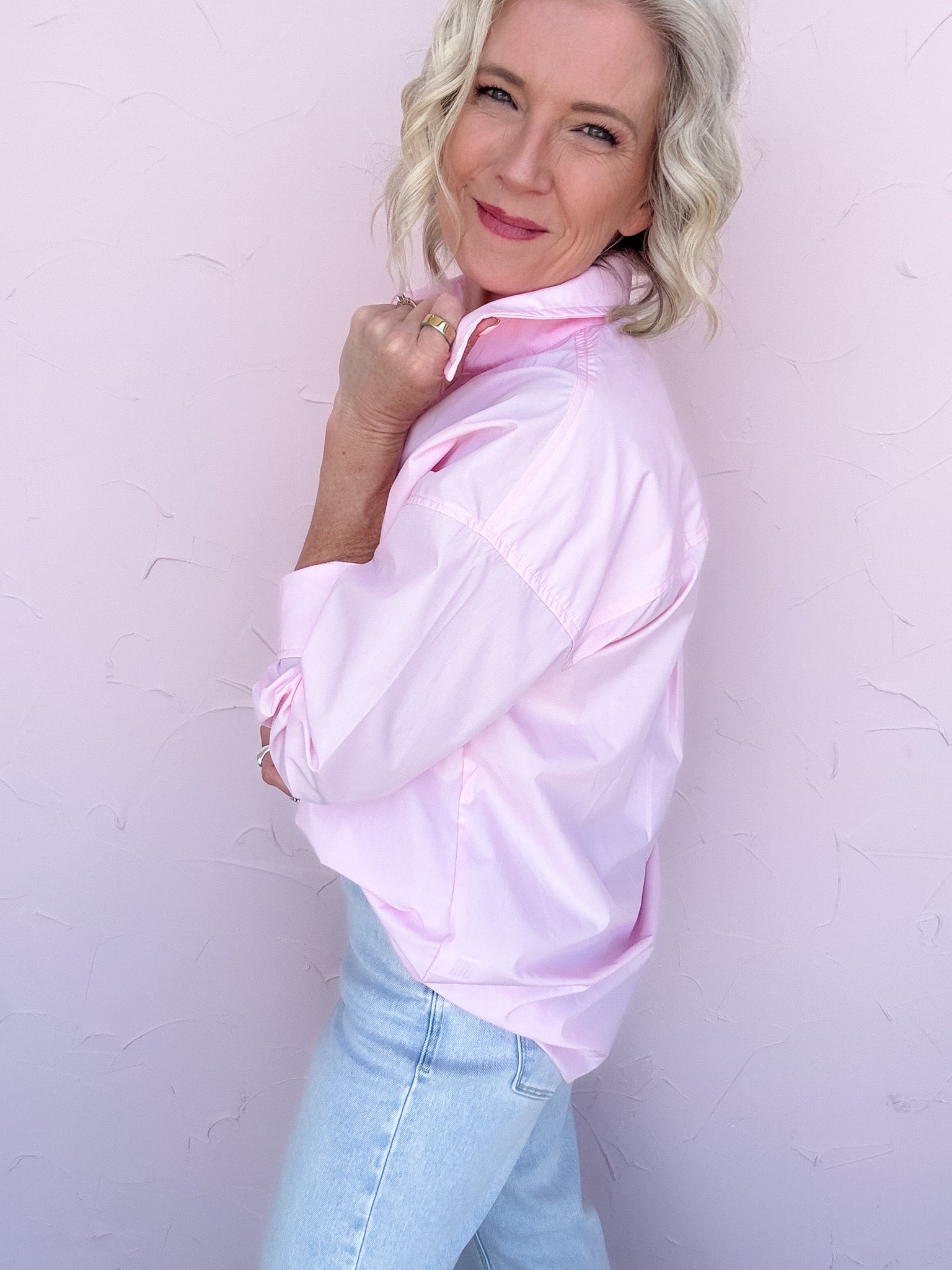 Polished Ease Button Down