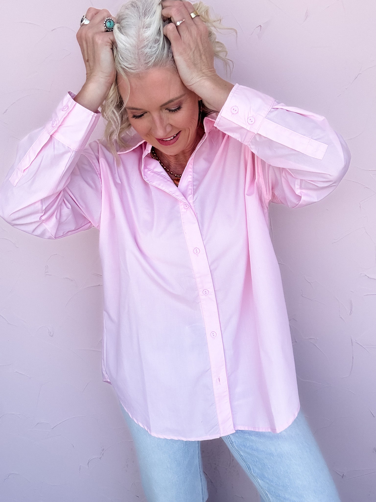 Polished Ease Button Down