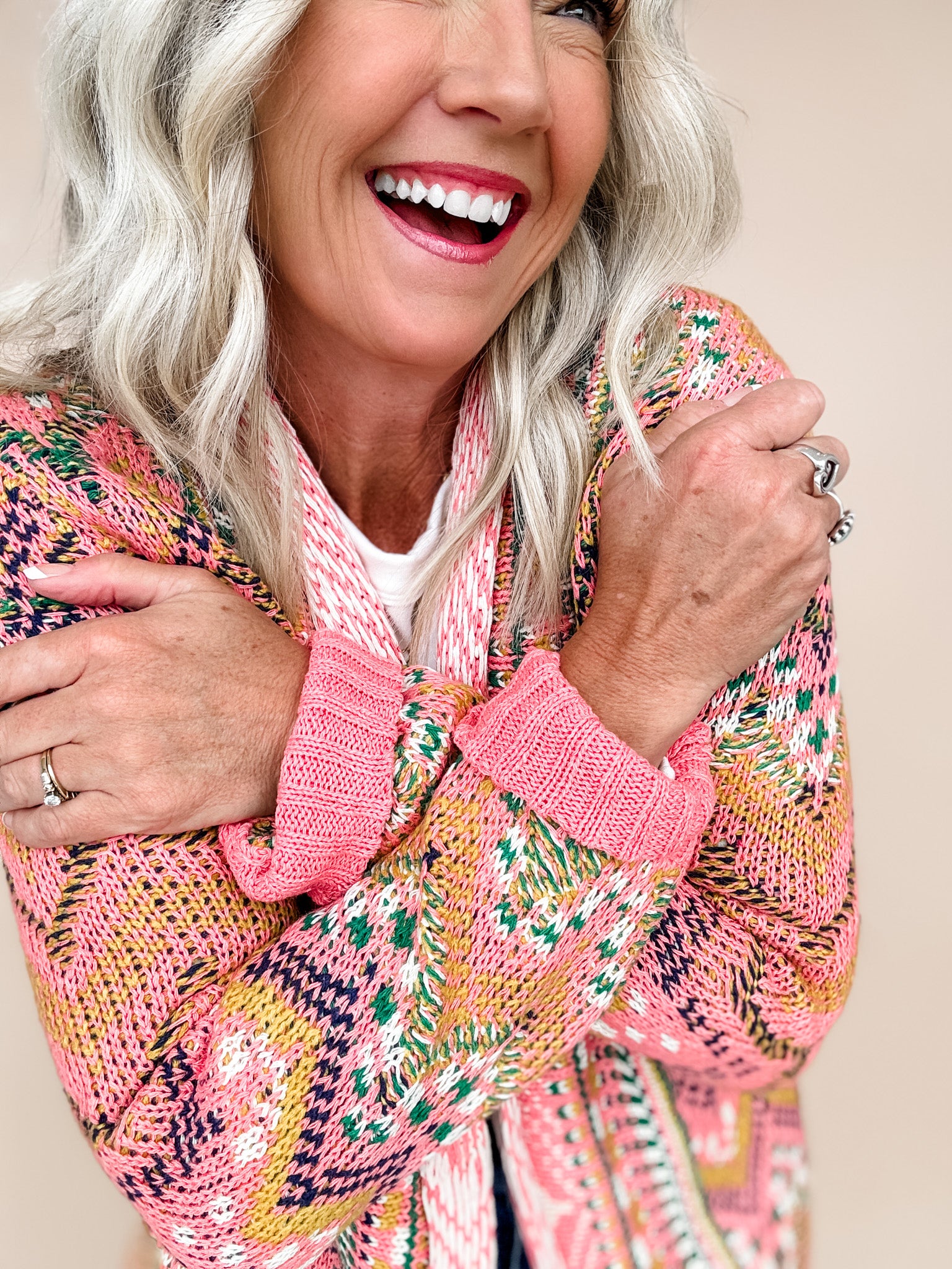 Pink Desert Cardigan