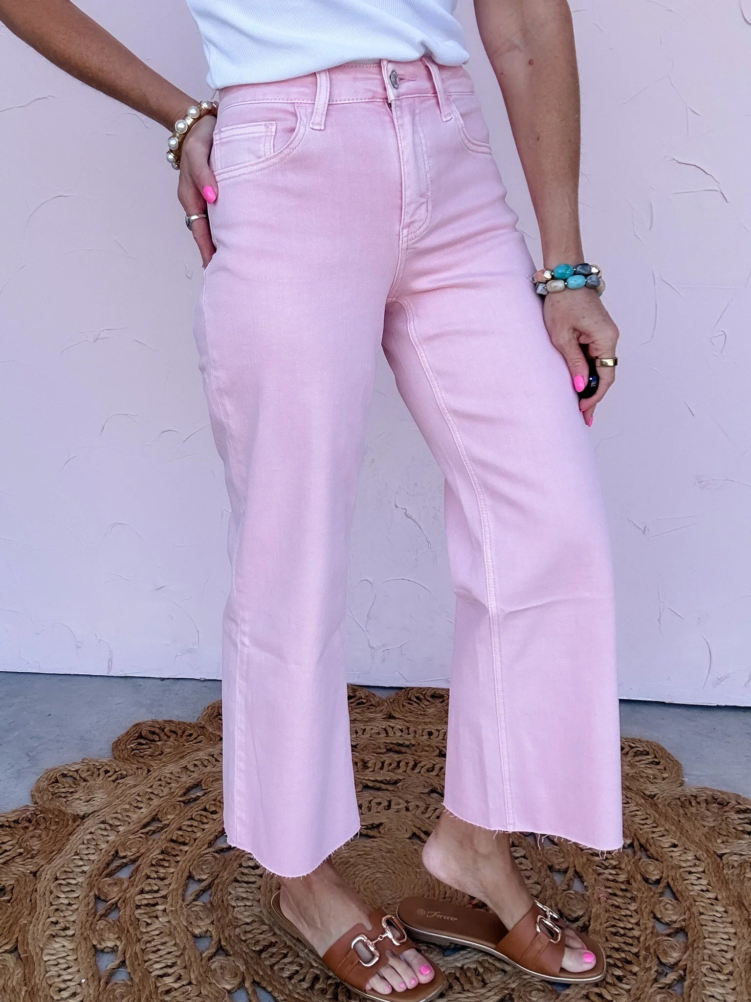 Olivia Wide Leg Crop