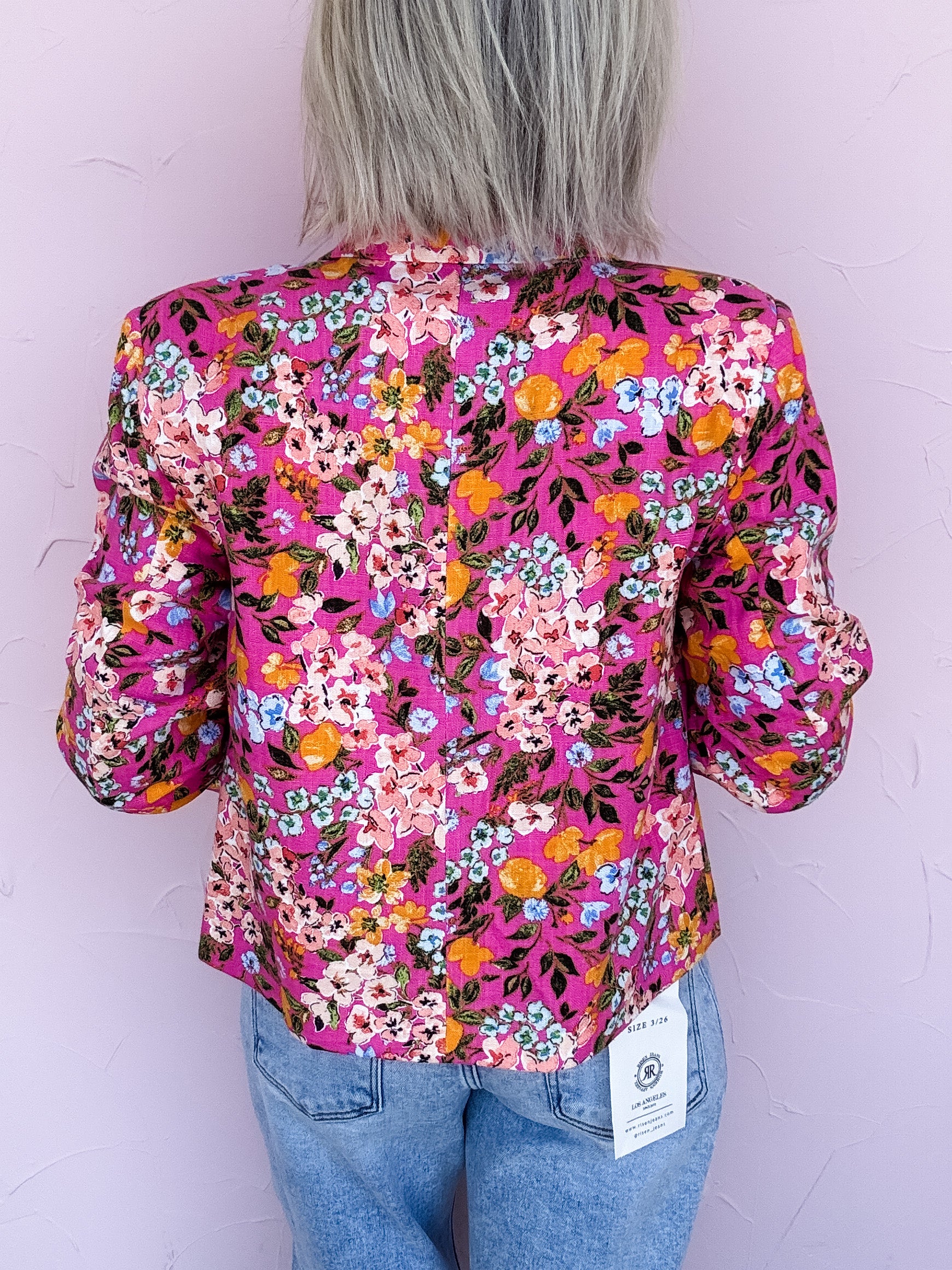 Pink Power Move Blazer