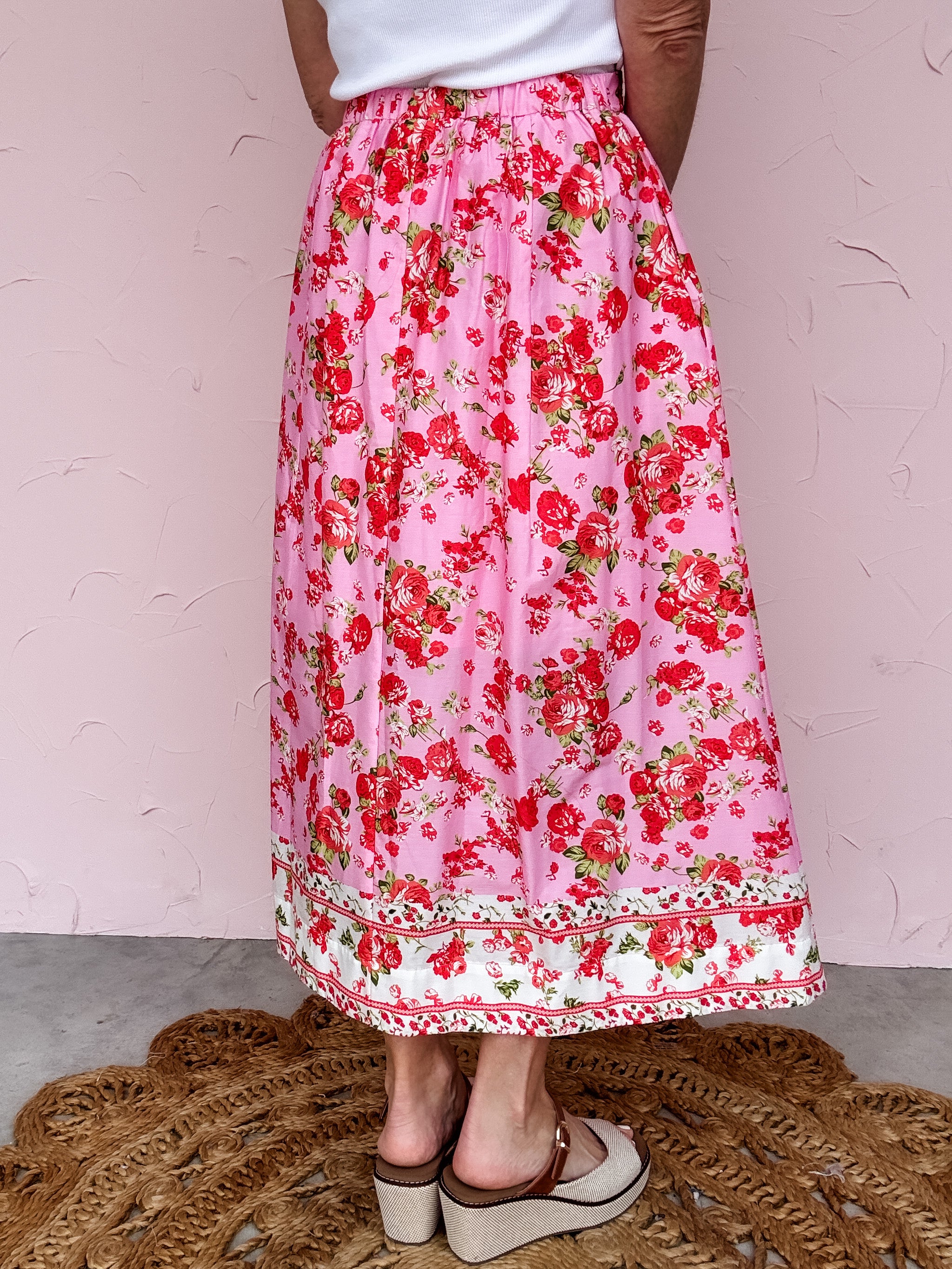 Rose Picnic Skirt