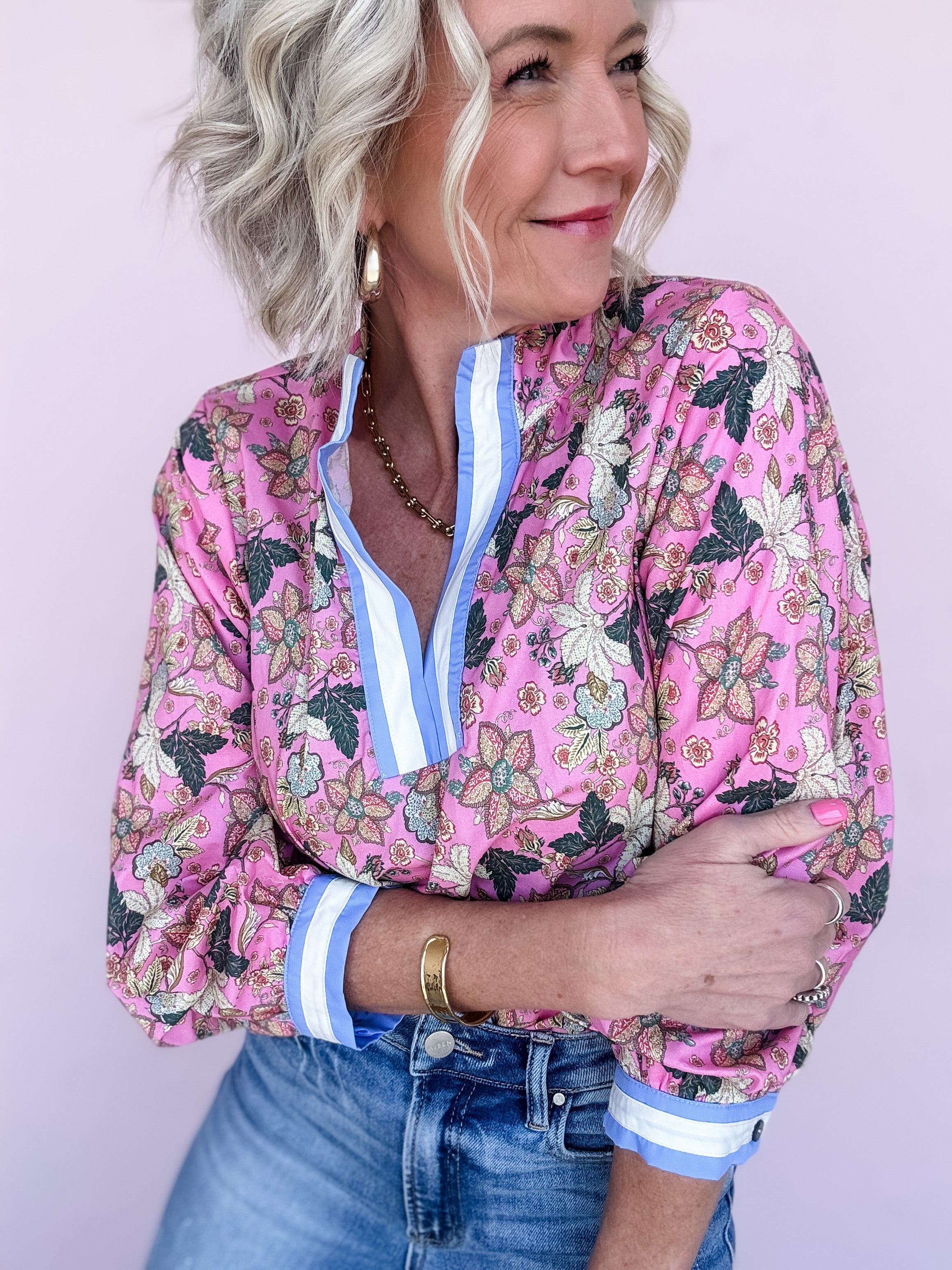 Joyful Days Floral Top