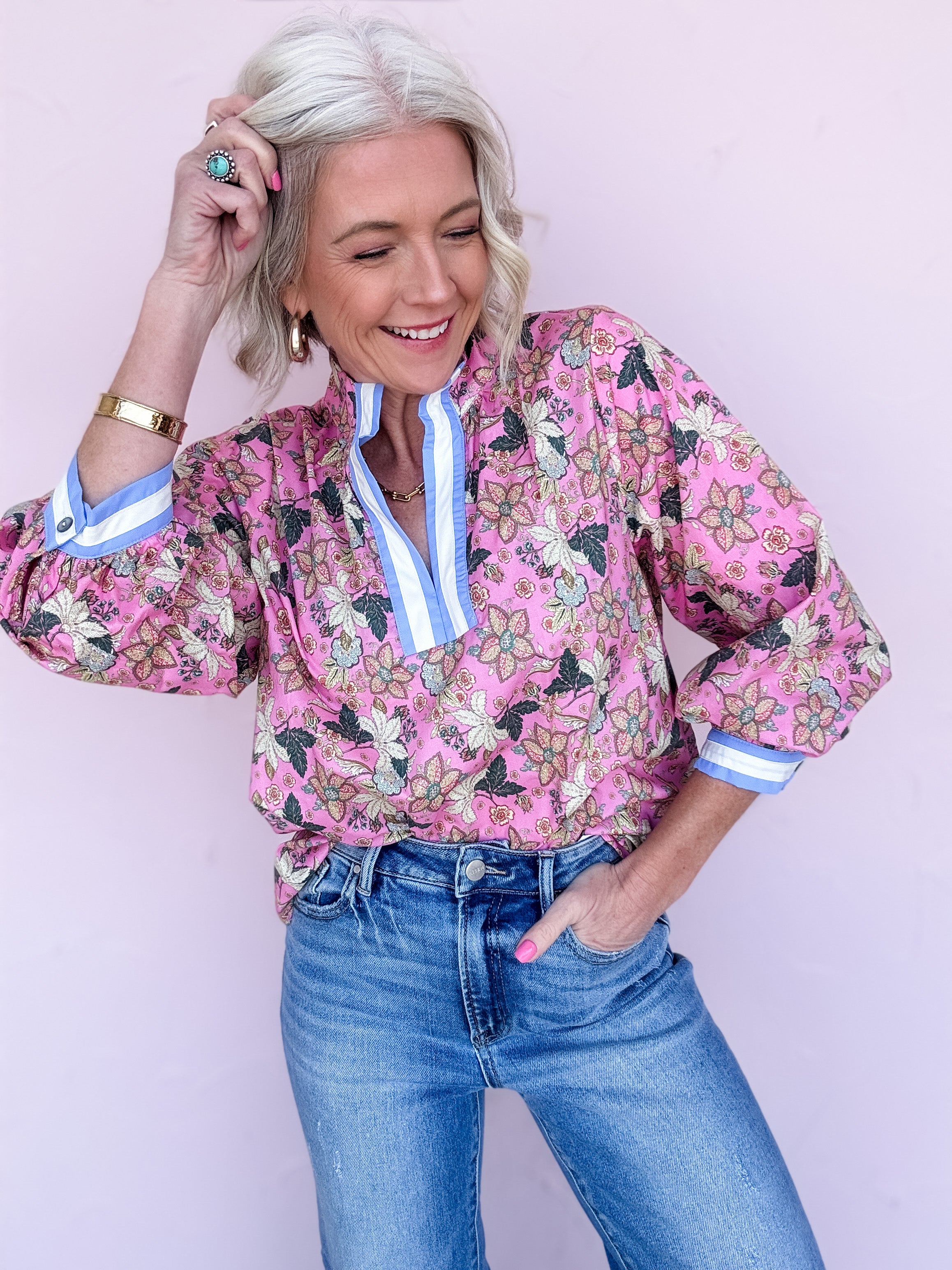 Joyful Days Floral Top