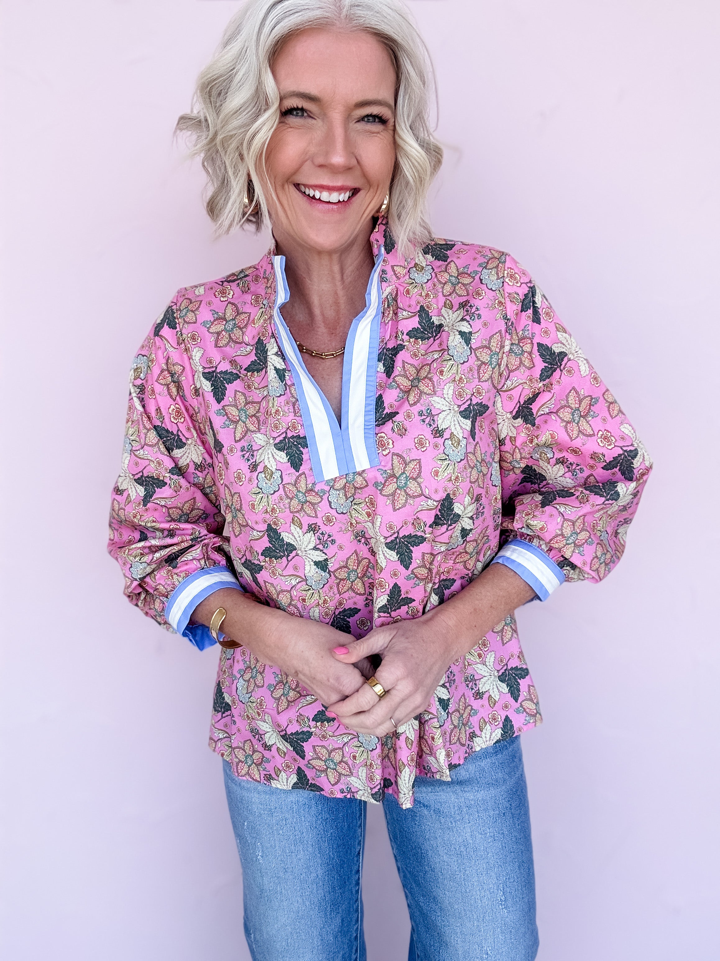 Joyful Days Floral Top