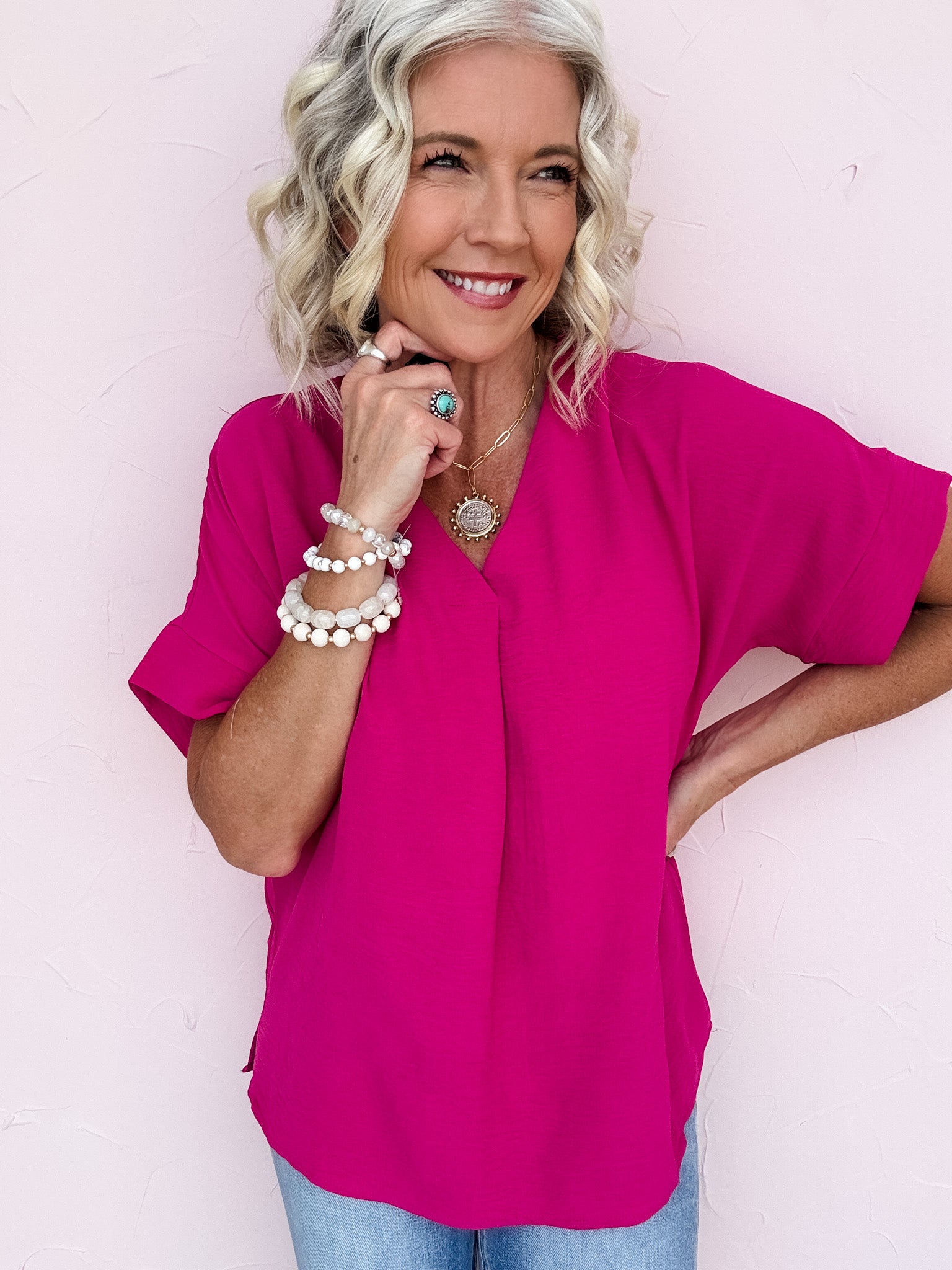 Pink Paradigm Top