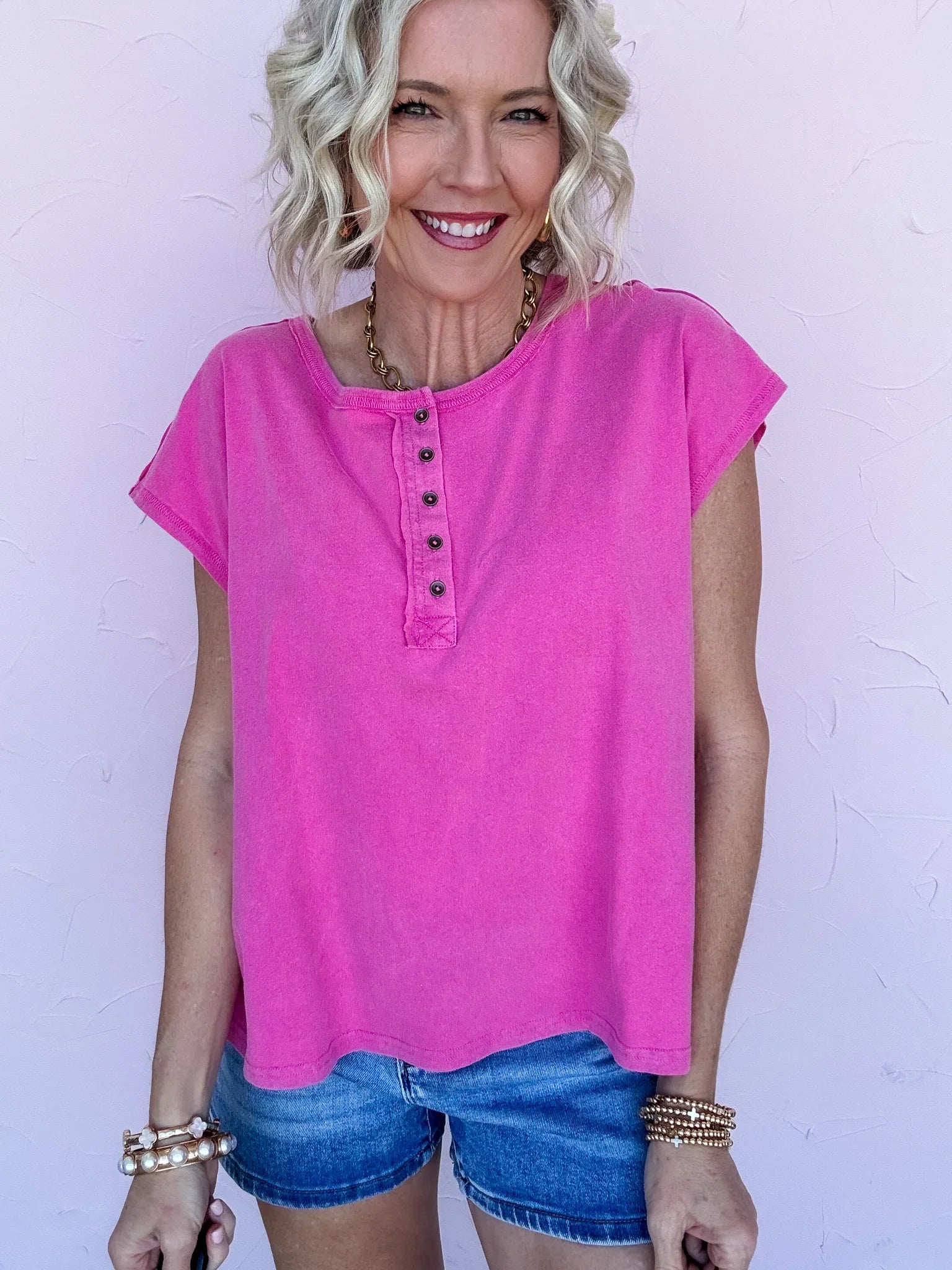 Blush Crush Story Henley