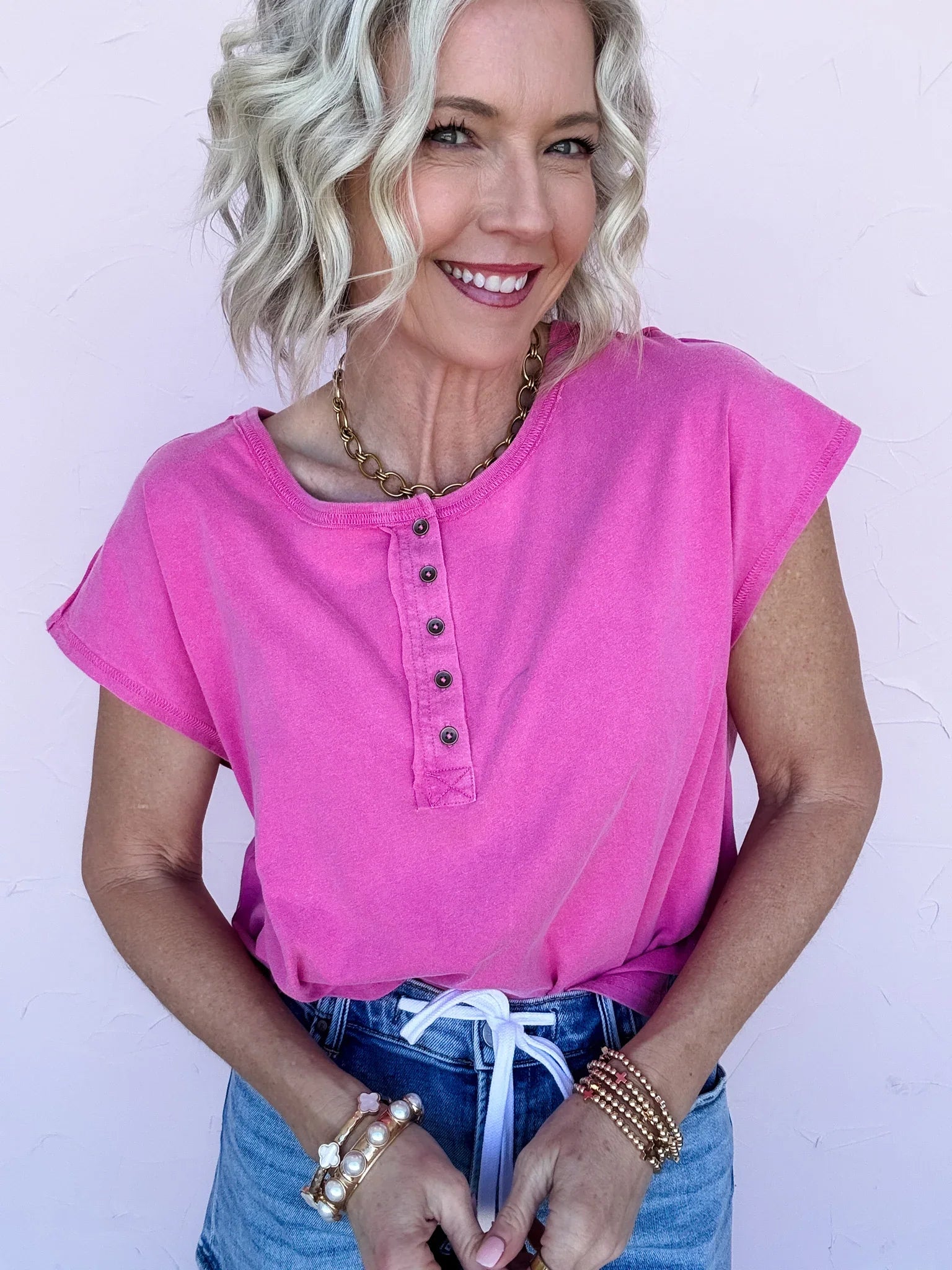 Blush Crush Story Henley