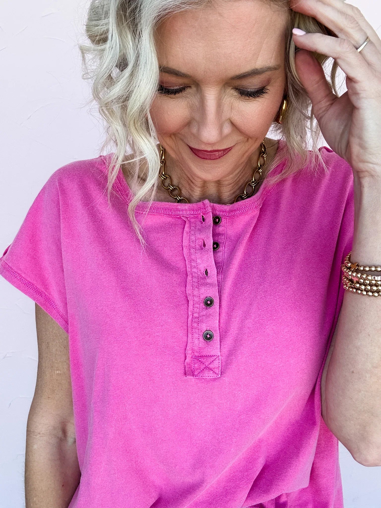 Blush Crush Story Henley