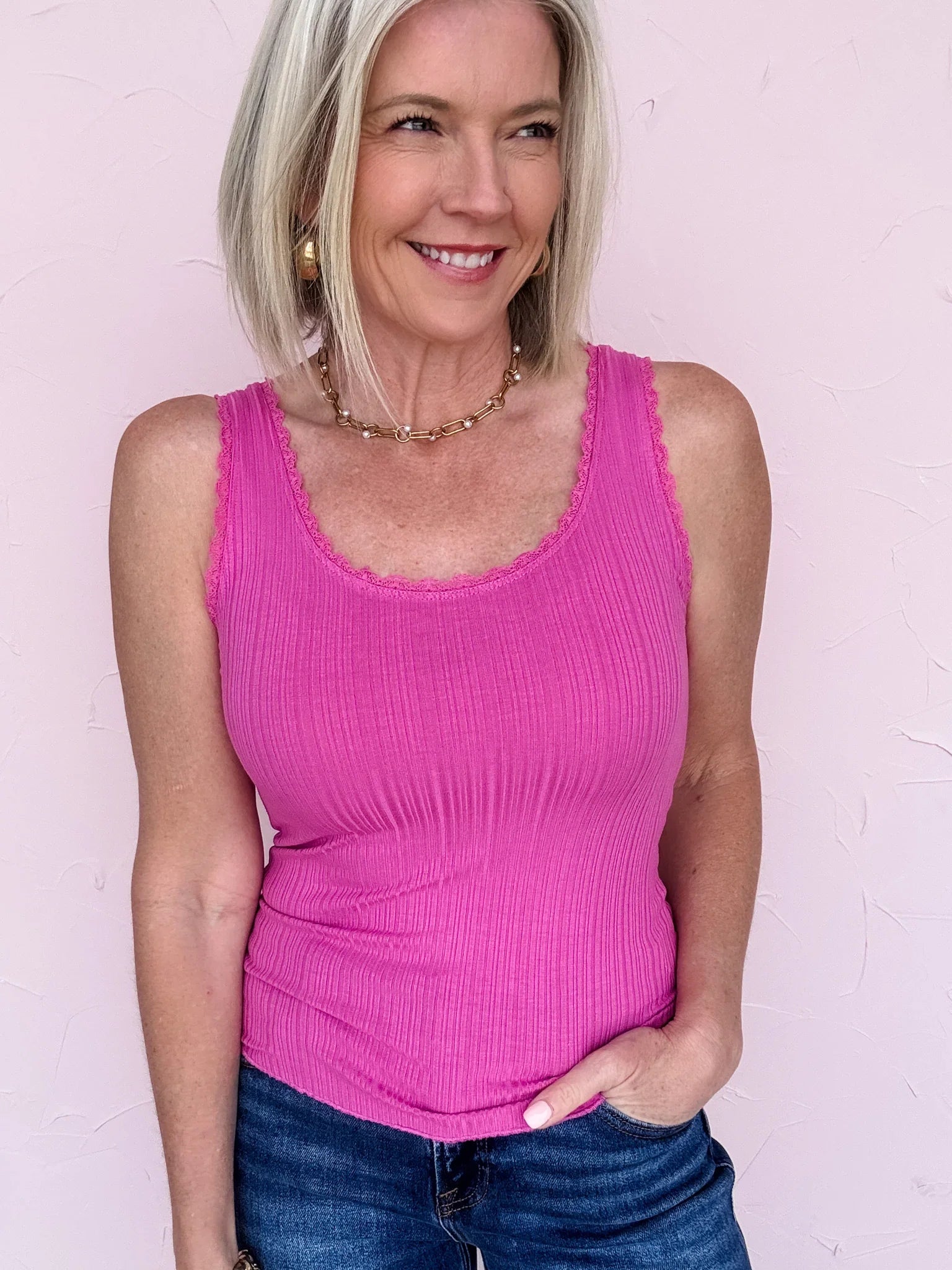 Written in Lace Tank
