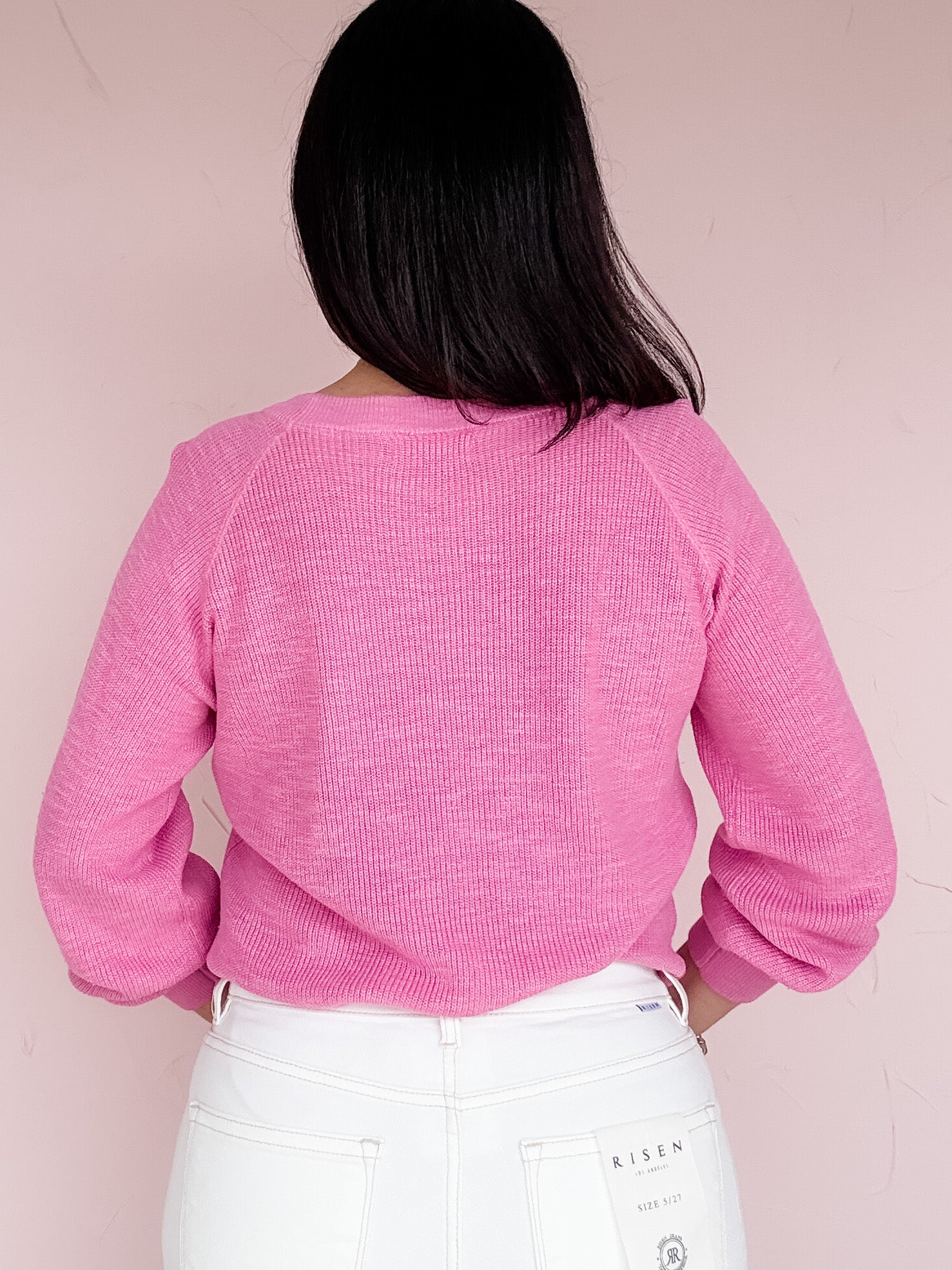 Perfectly Pink Knit Sweater