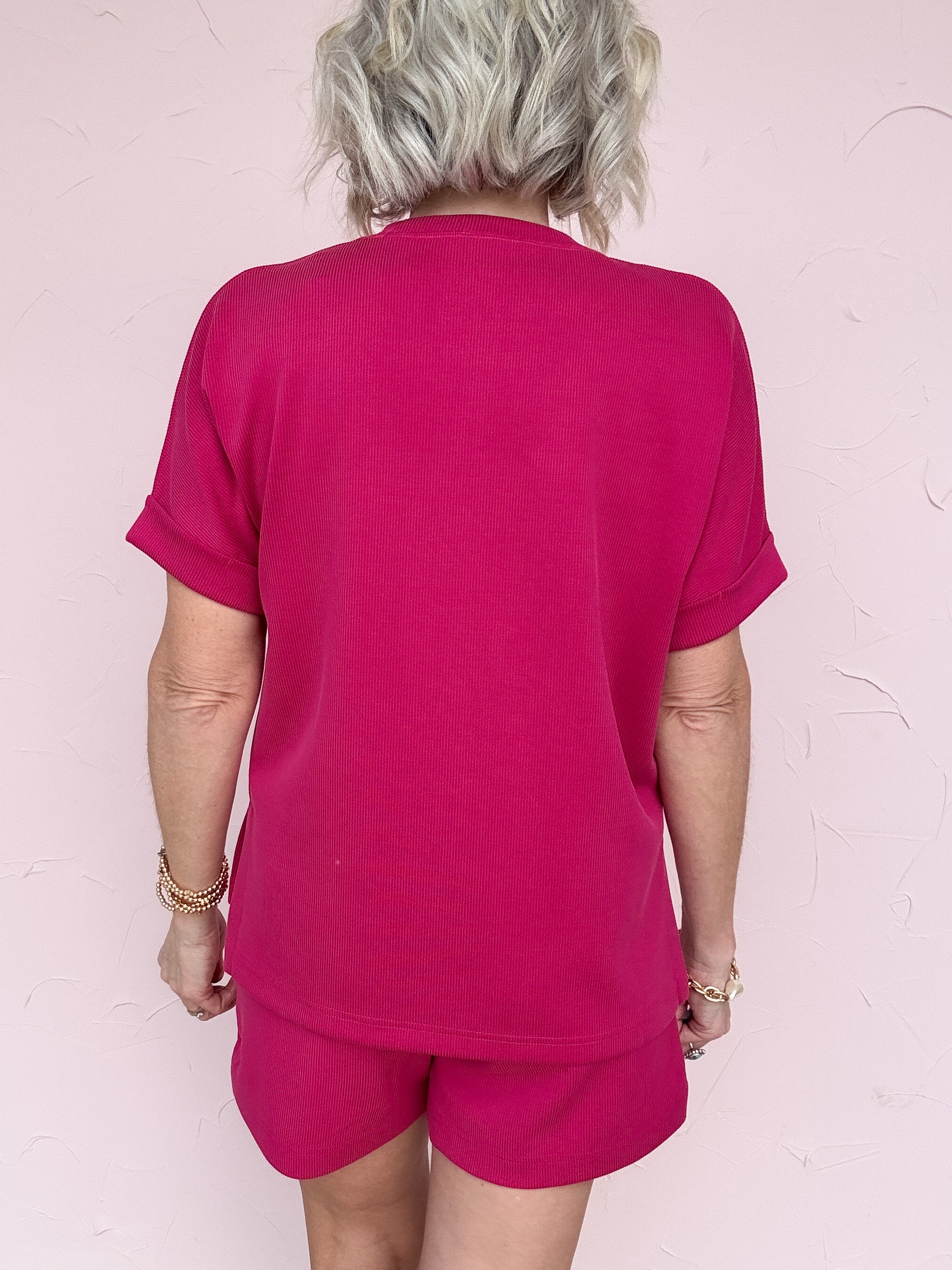 Plum Glow Lounge Set