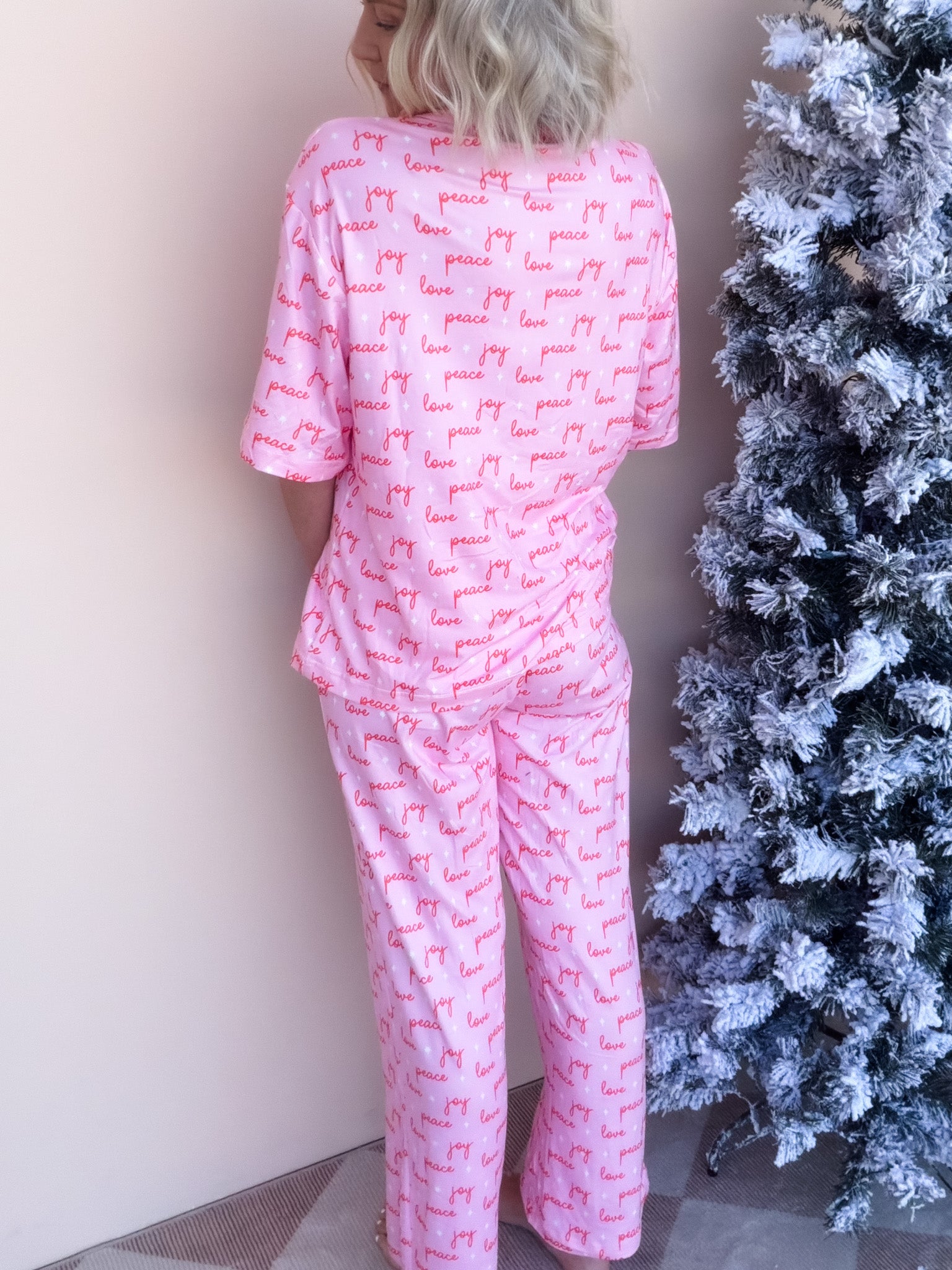 Love Joy Peace Pajama Set