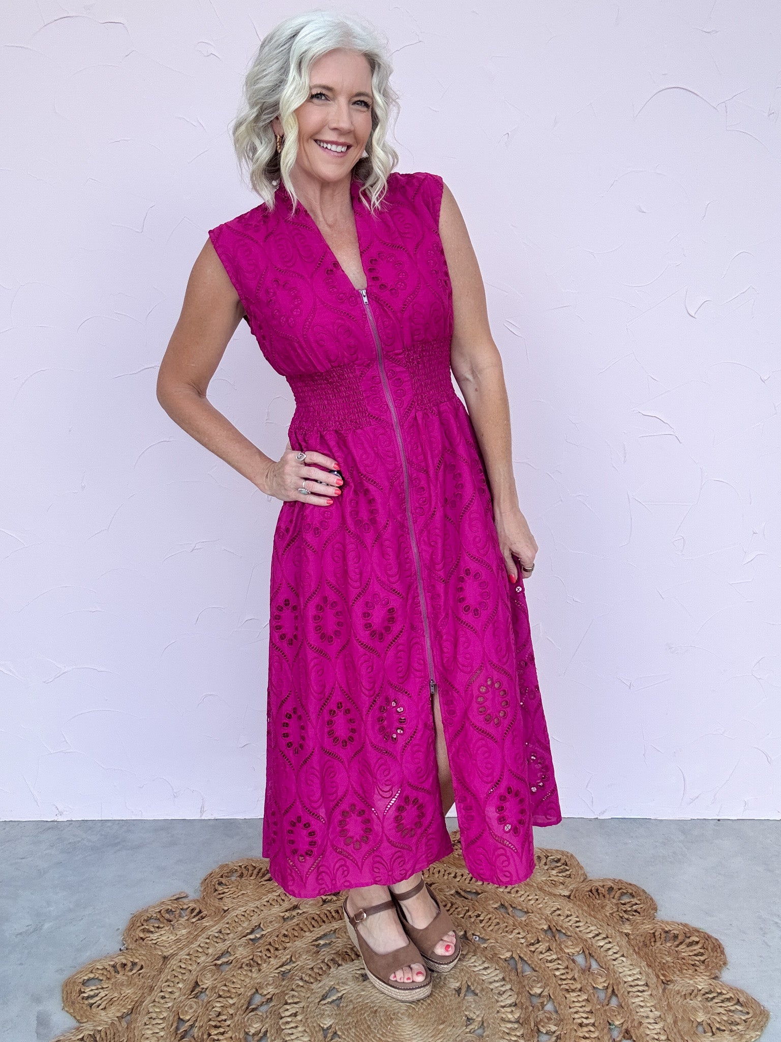 Magenta Muse Dress