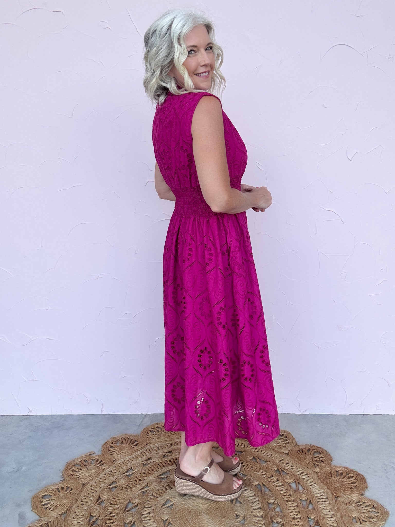 Magenta Muse Dress