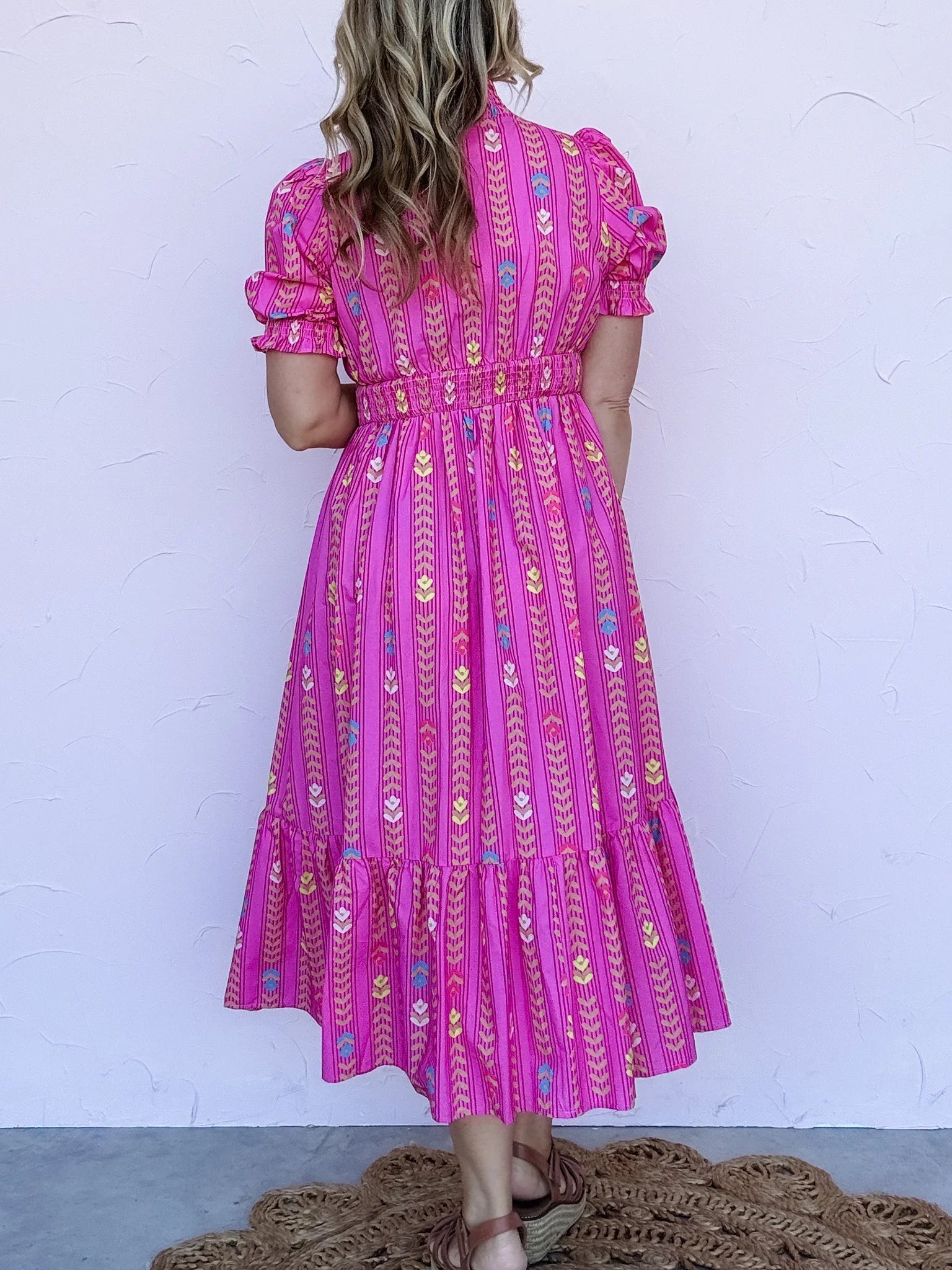 Fuchsia Vida Dress- 30% OFF