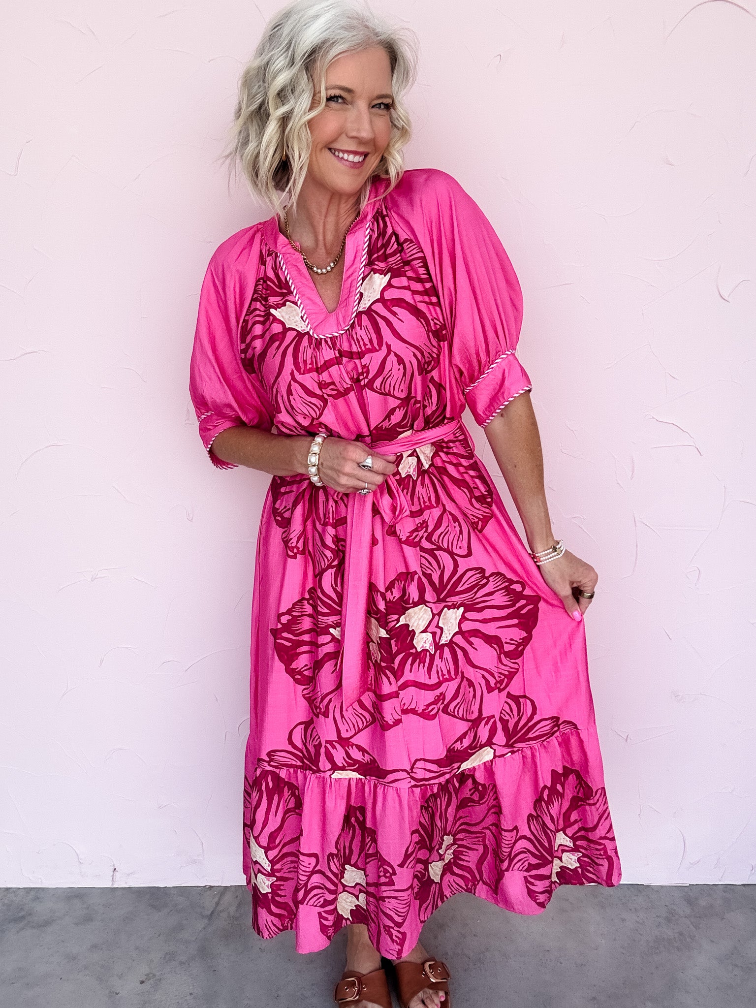 Fuchsia Muse Dress