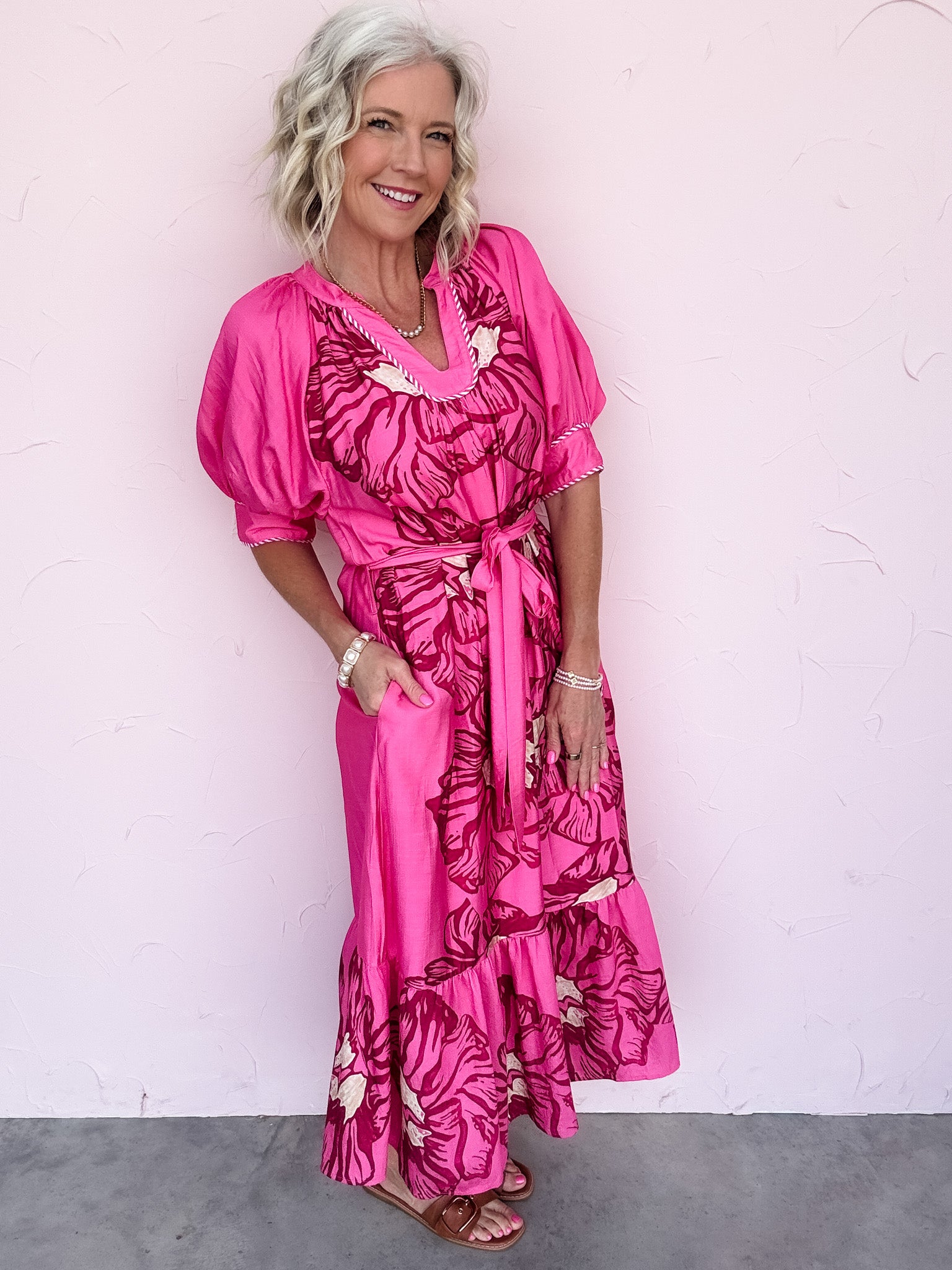 Fuchsia Muse Dress