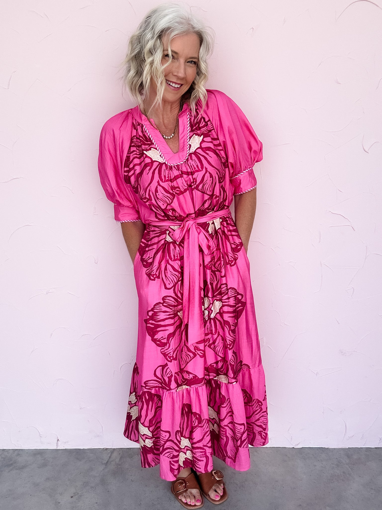 Fuchsia Muse Dress