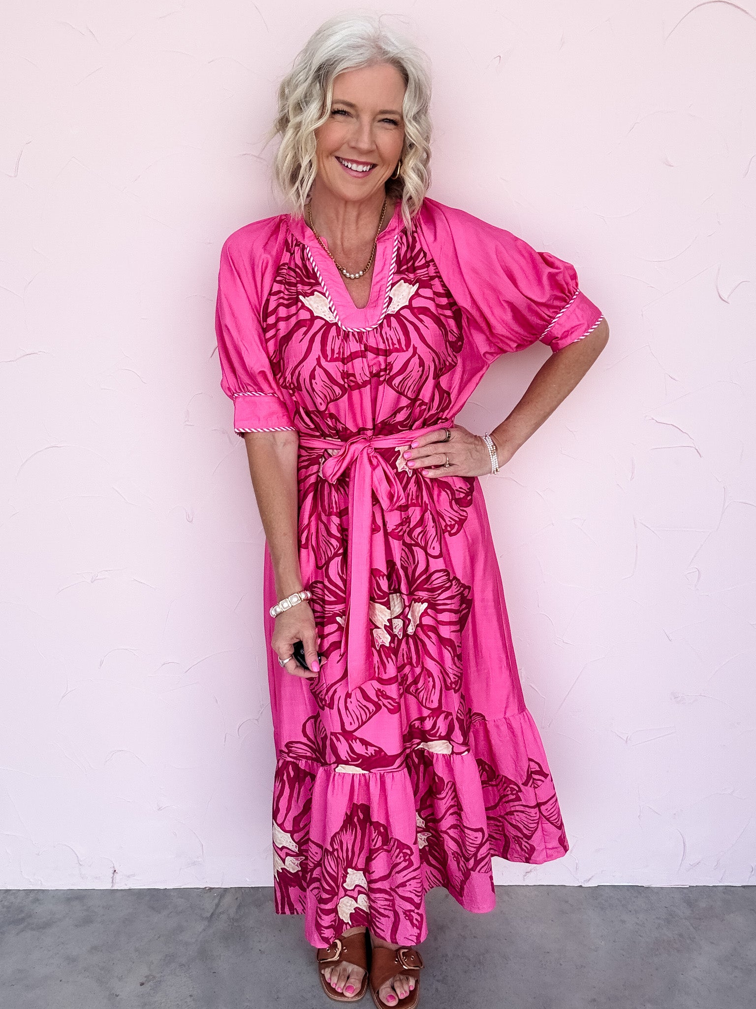 Fuchsia Muse Dress