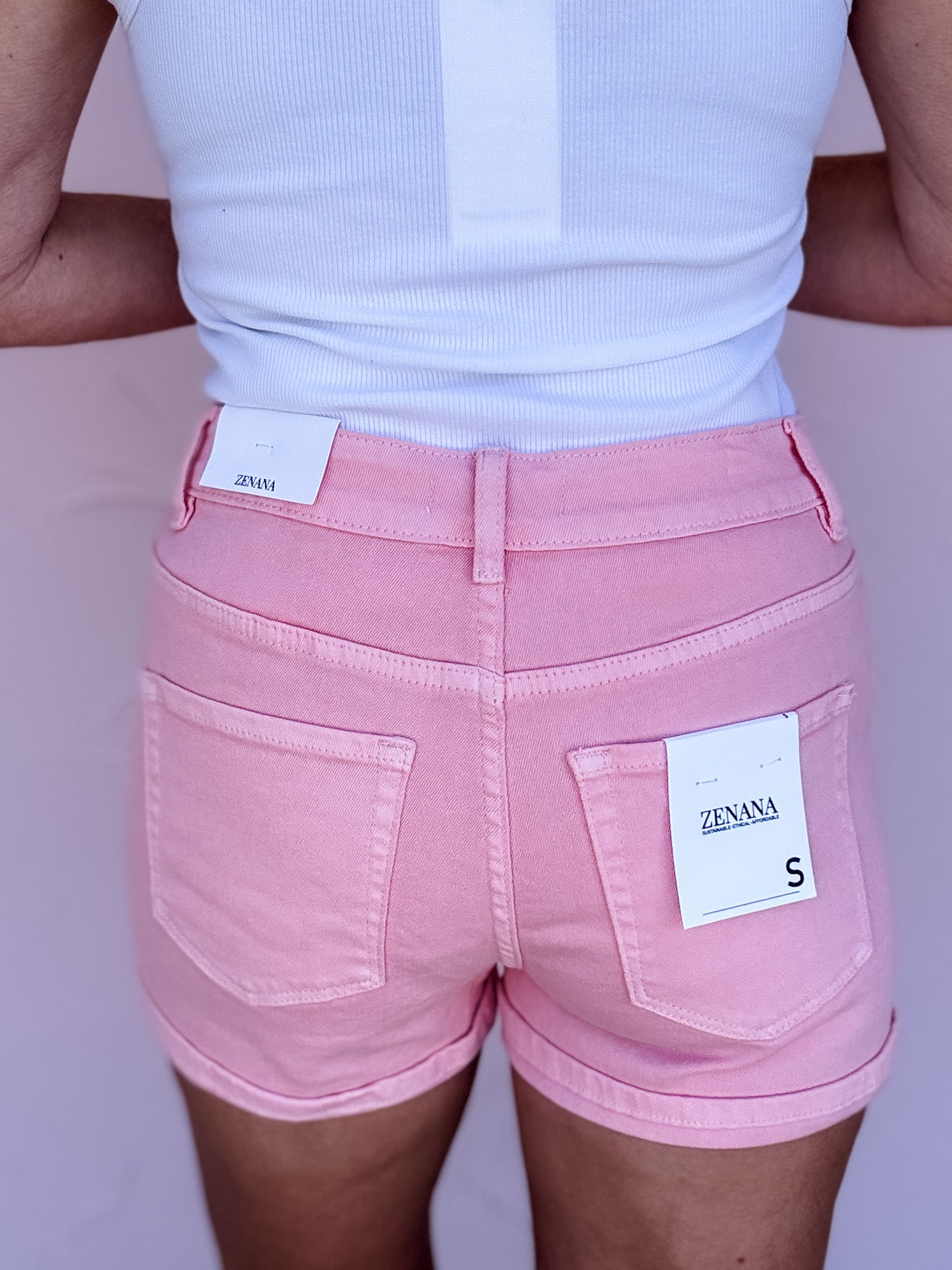 Sunwashed Denim Shorts