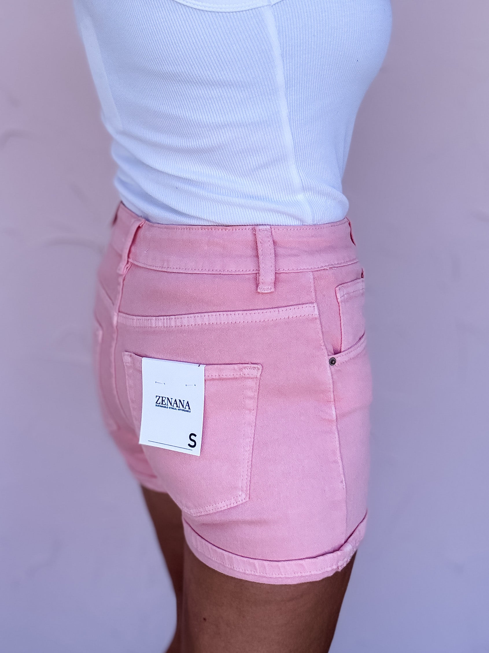 Sunwashed Denim Shorts