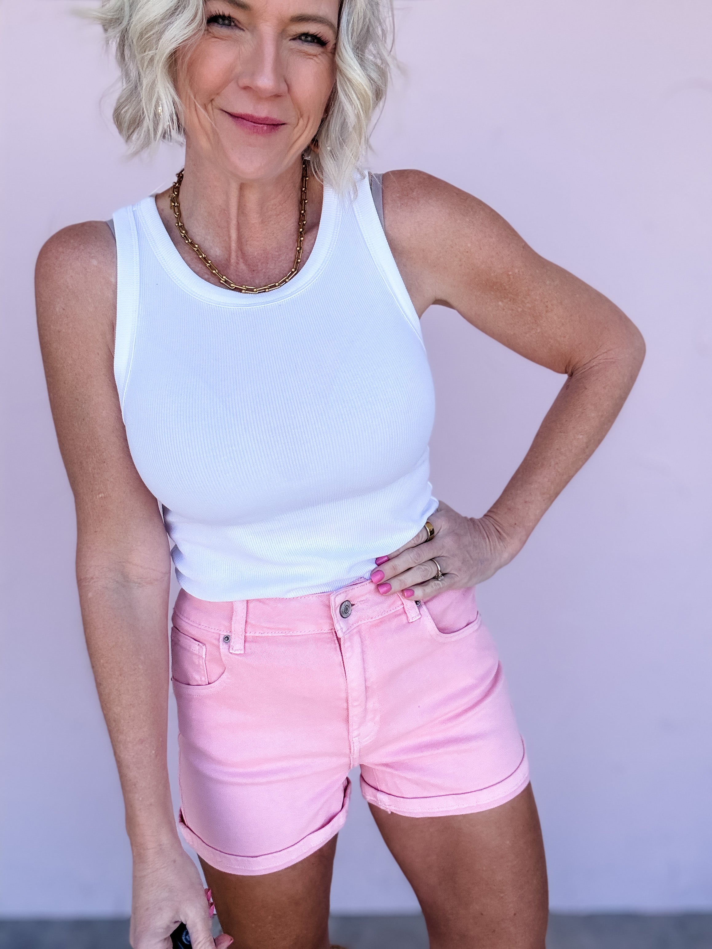 Sunwashed Denim Shorts