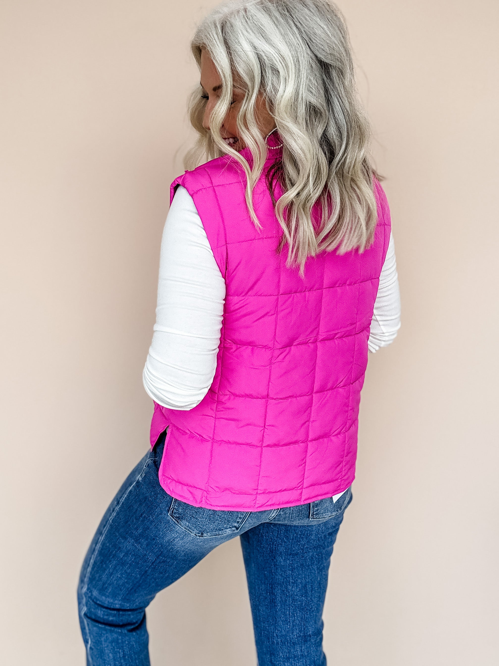 Radiant Rose Vest