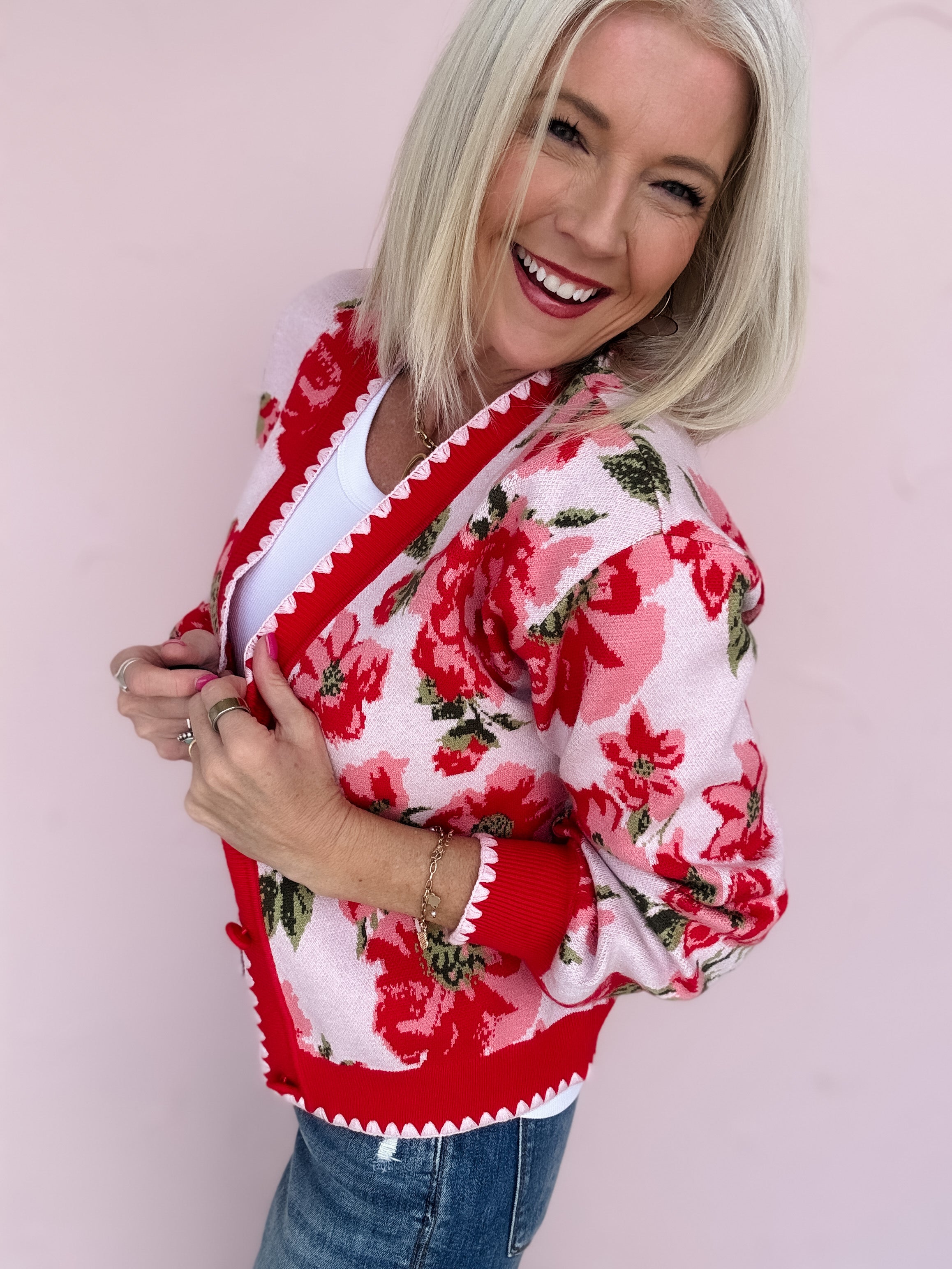 Cherry Picked Cardigan