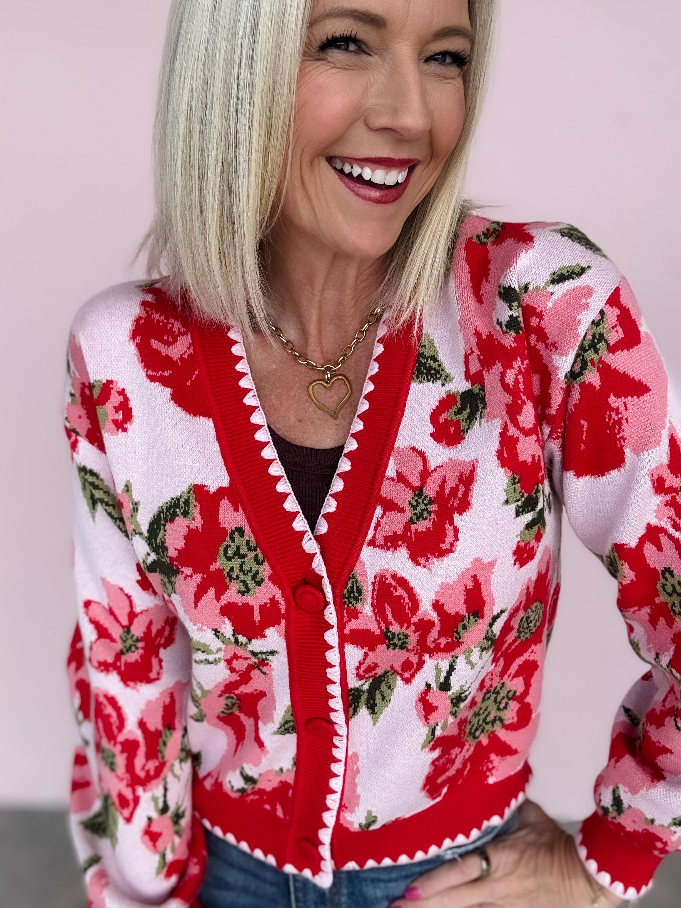 Cherry Picked Cardigan