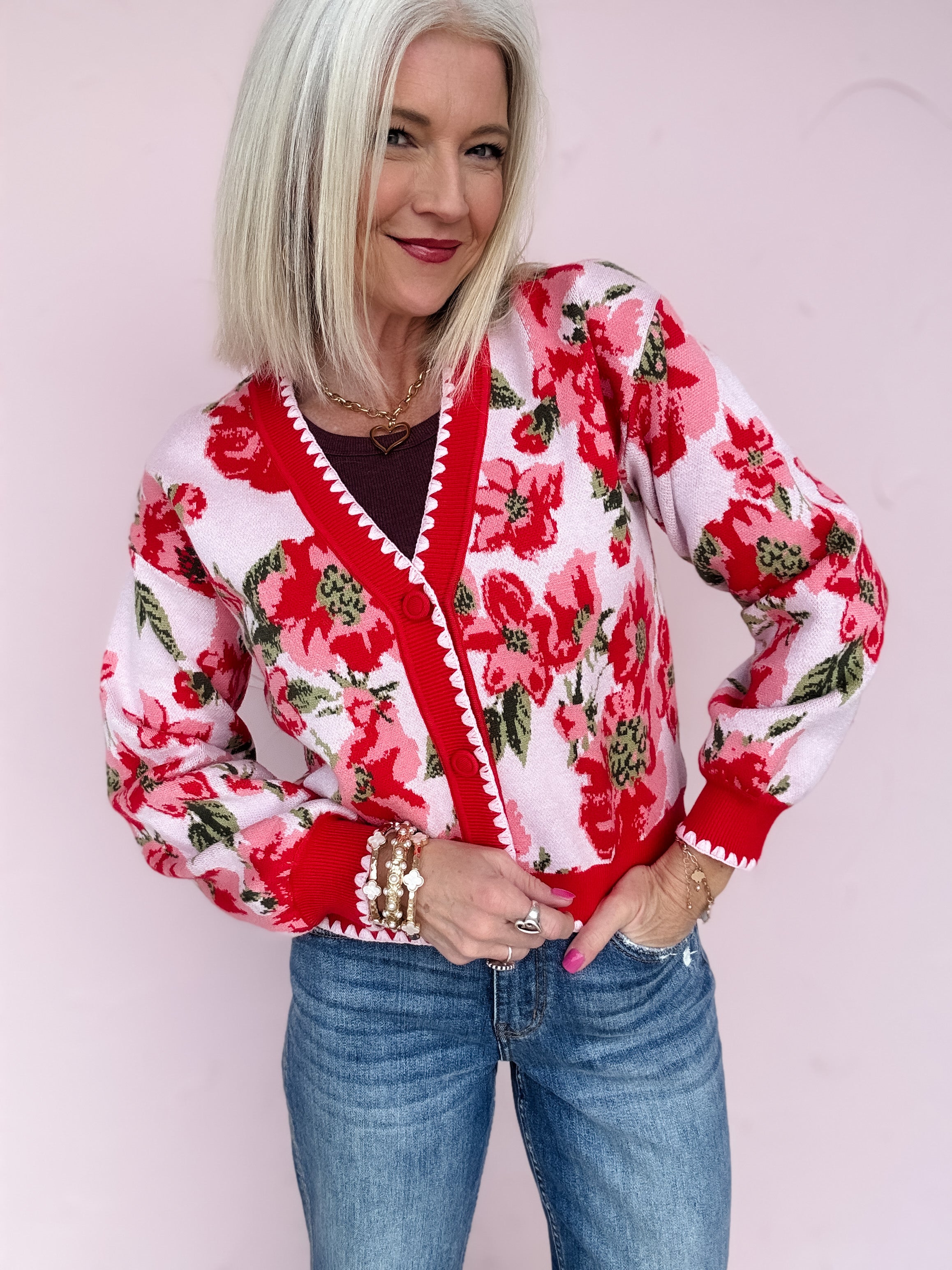 Cherry Picked Cardigan