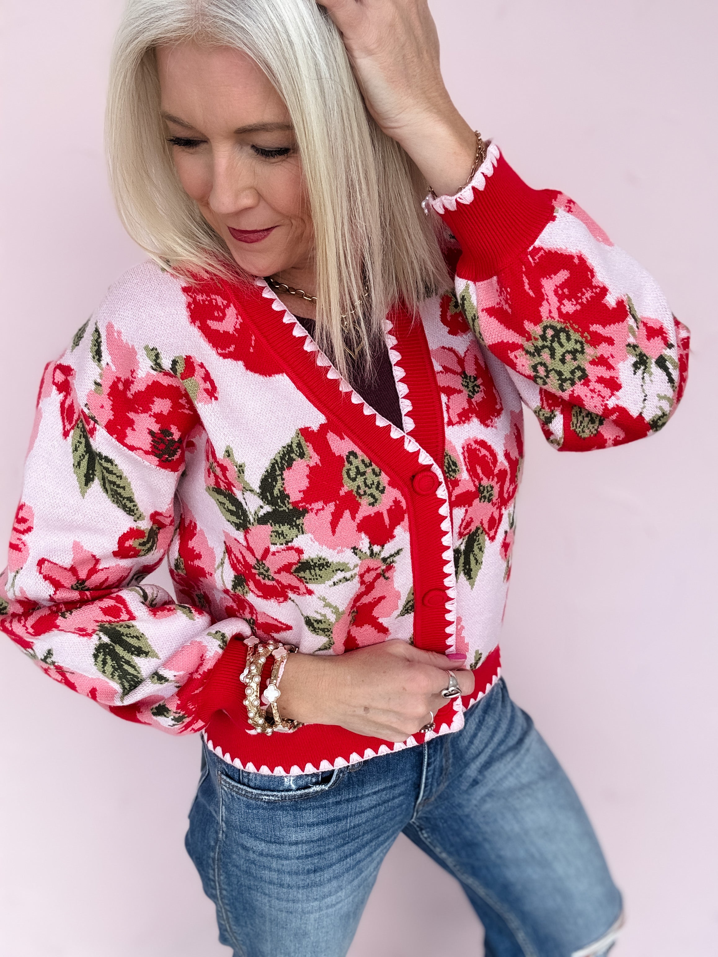 Cherry Picked Cardigan