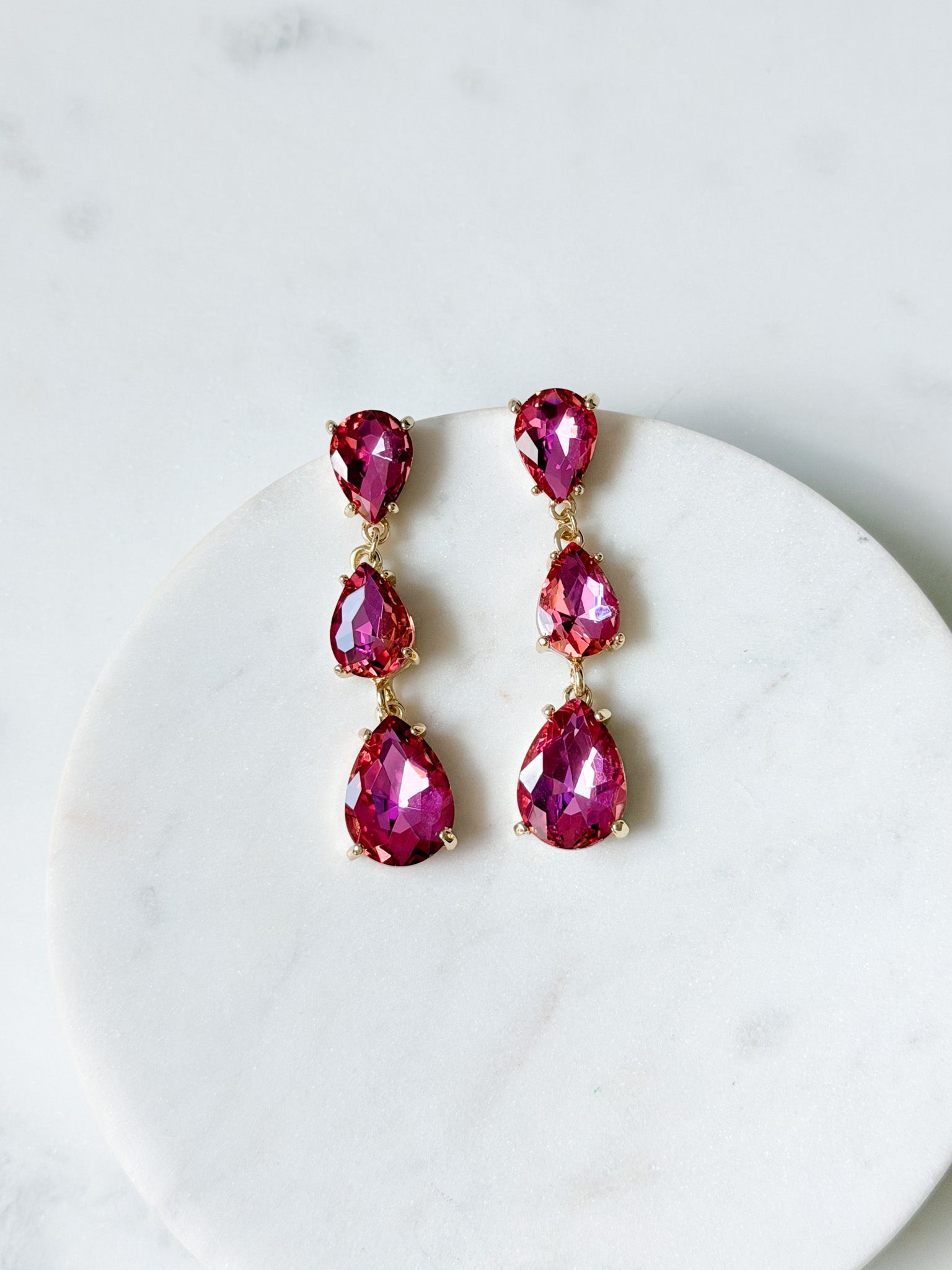 Fuchsia Fizz Earrings
