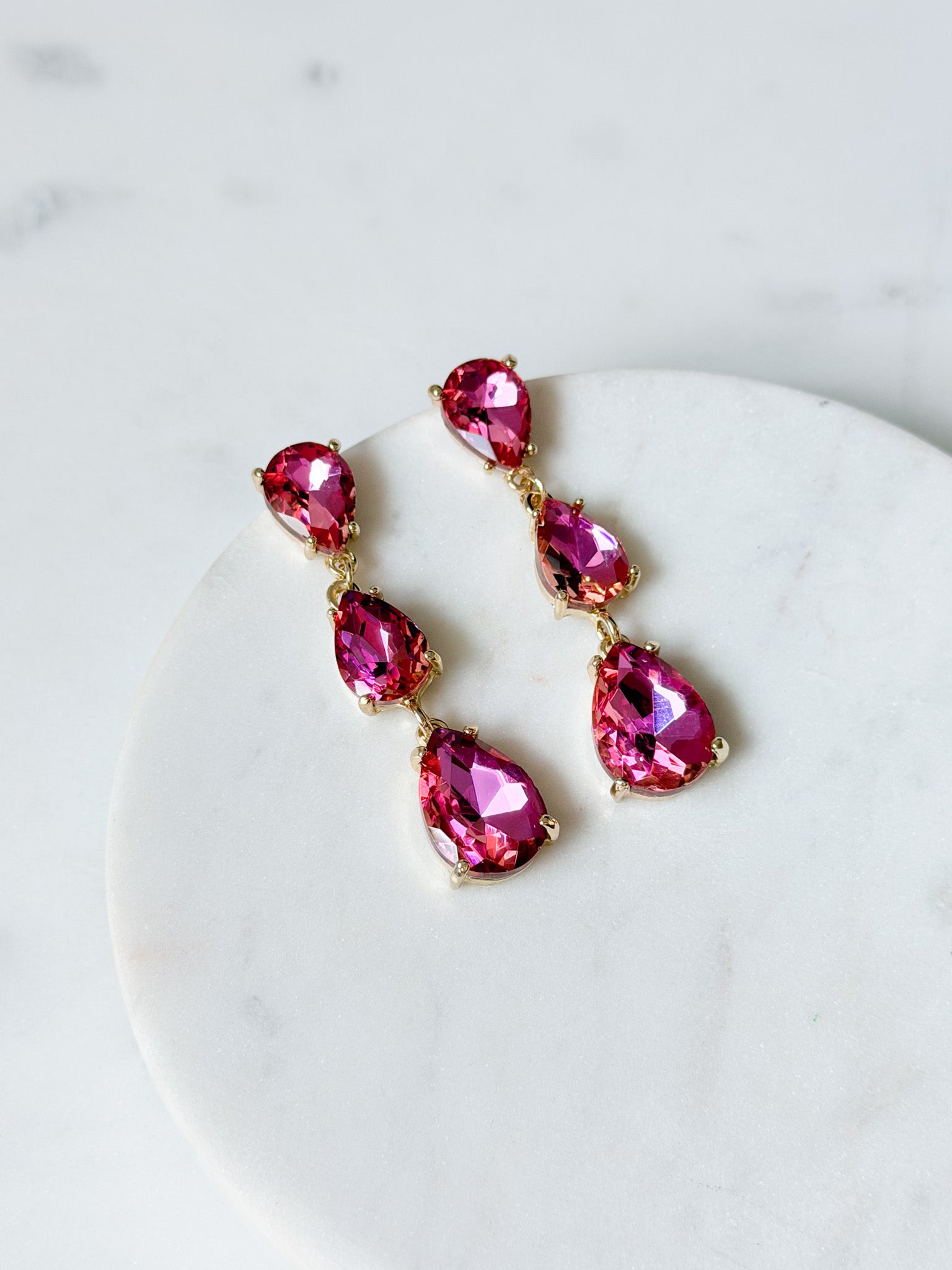 Fuchsia Fizz Earrings
