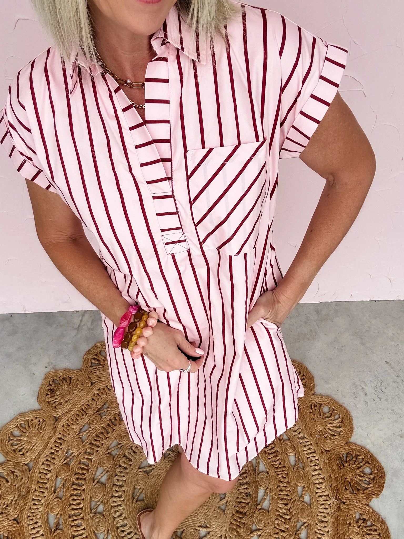 All Day Stripe Dress