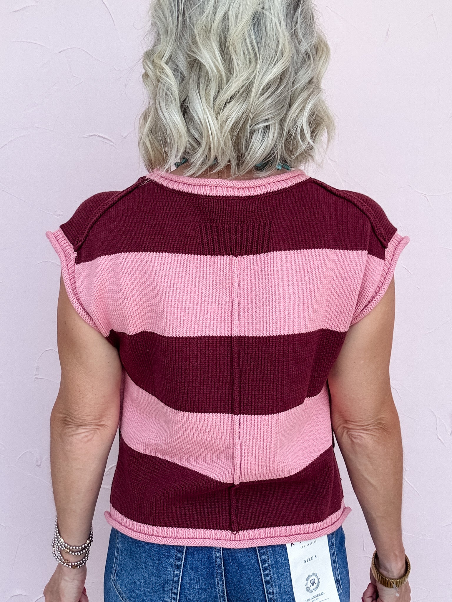 Simple Joys Stripe Knit Top