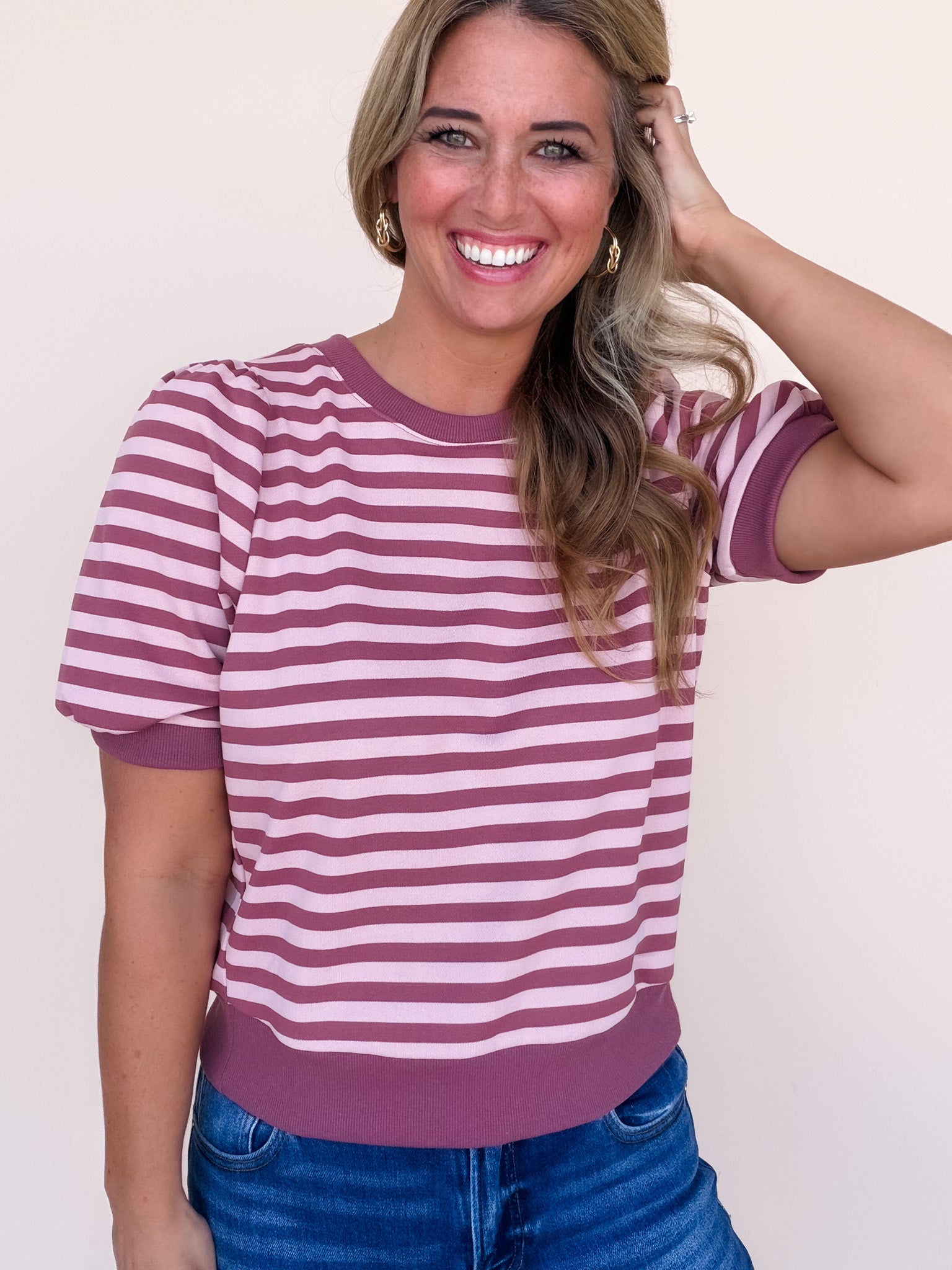 Mauve About It Top