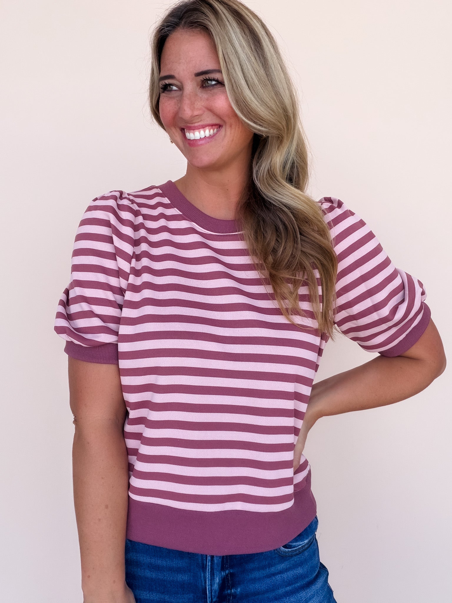 Mauve About It Top