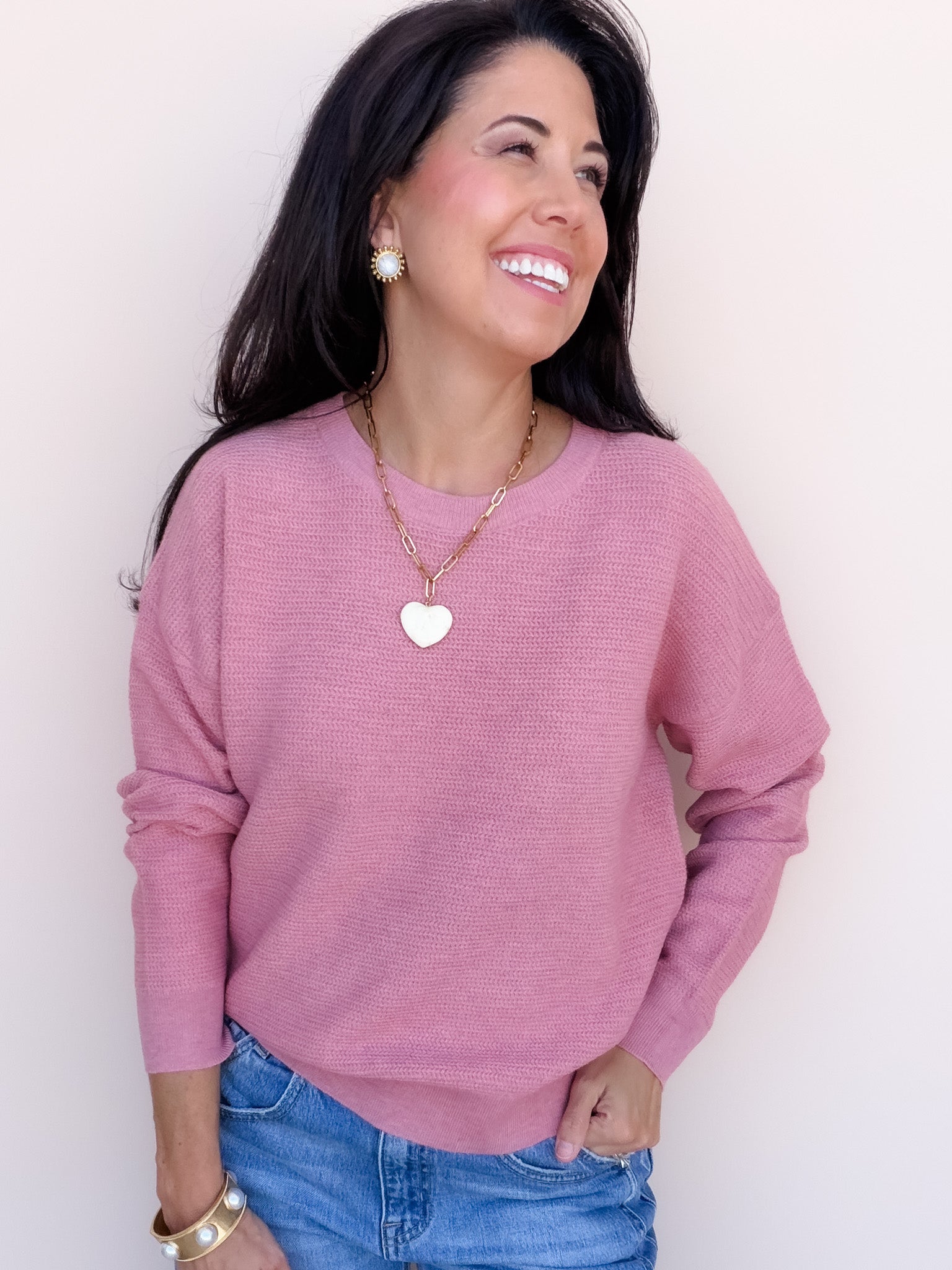 Sunday Pink Sweater